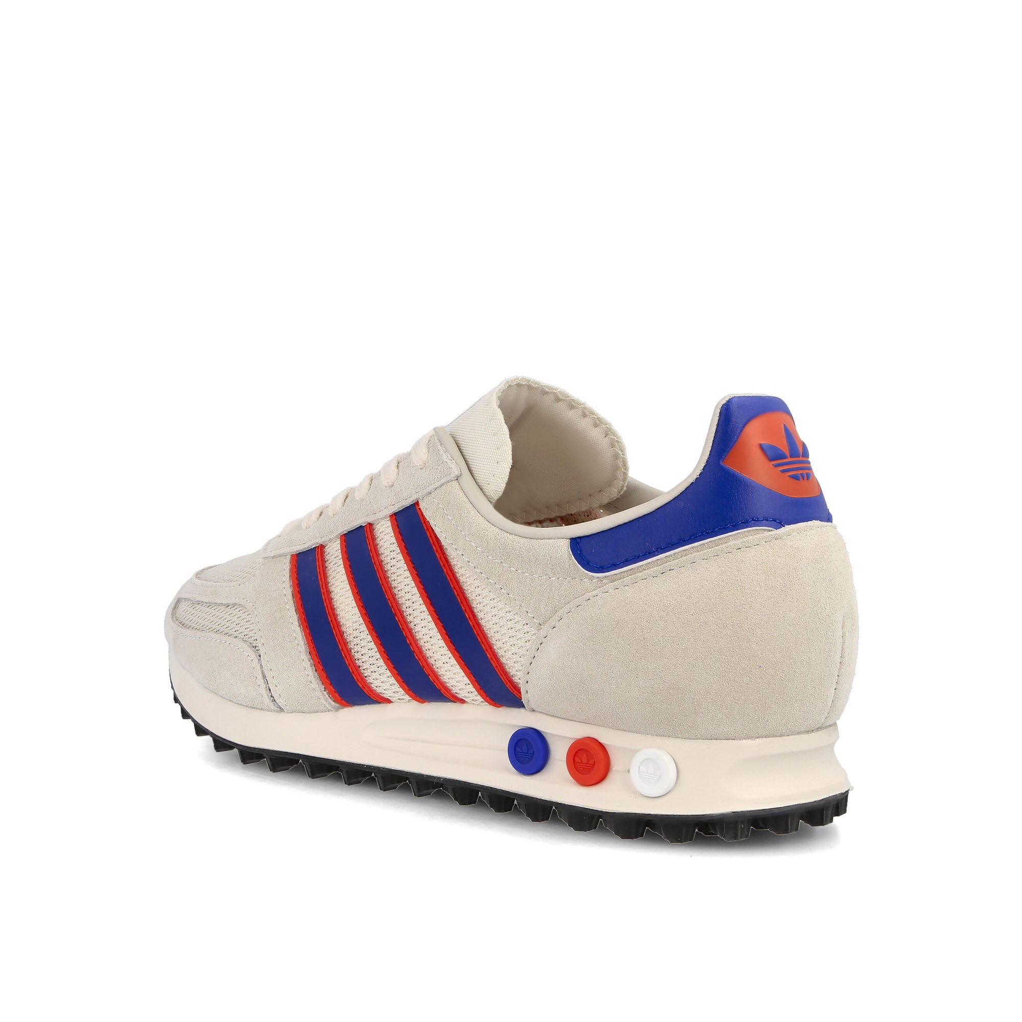 adidas LA Trainer S Chalk White-Royal Blue-Bright Red Low Top Sneakers Material | Overkill