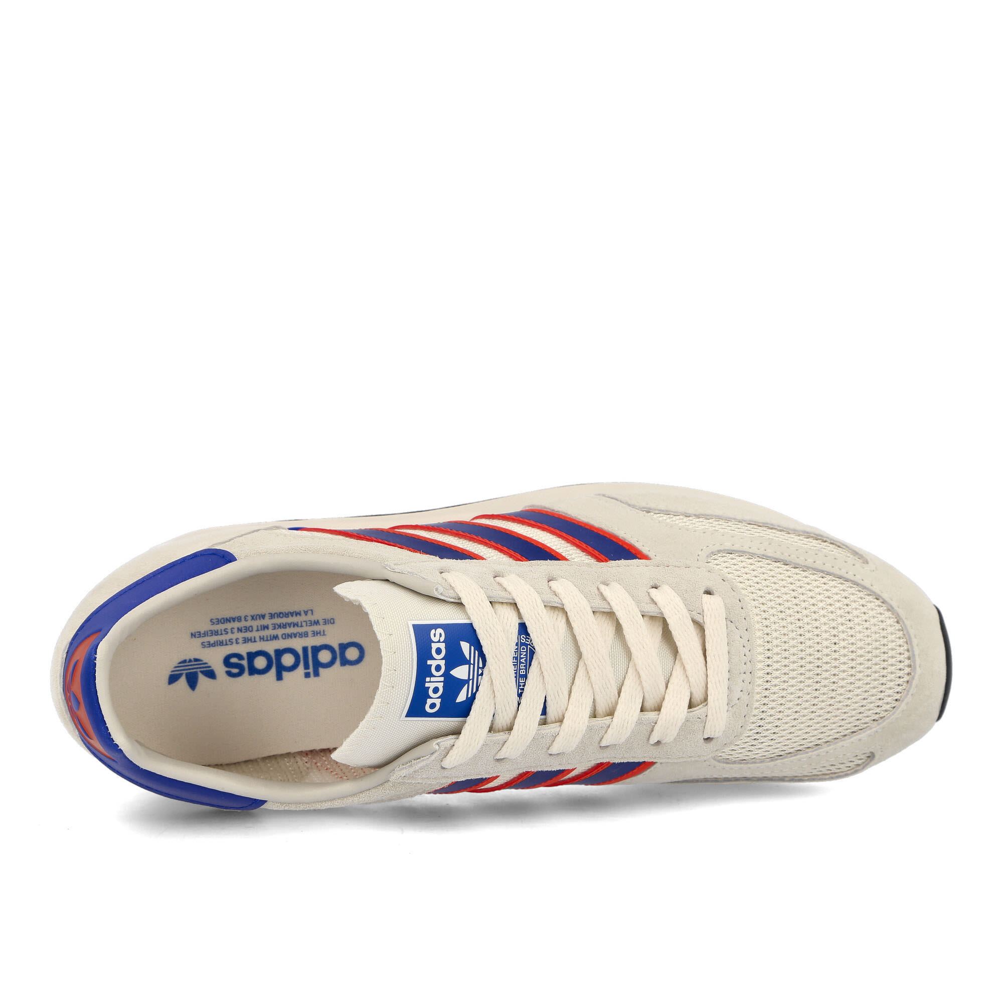 adidas LA Trainer S Chalk White-Royal Blue-Bright Red Low Top Sneakers Detailfoto | Overkill