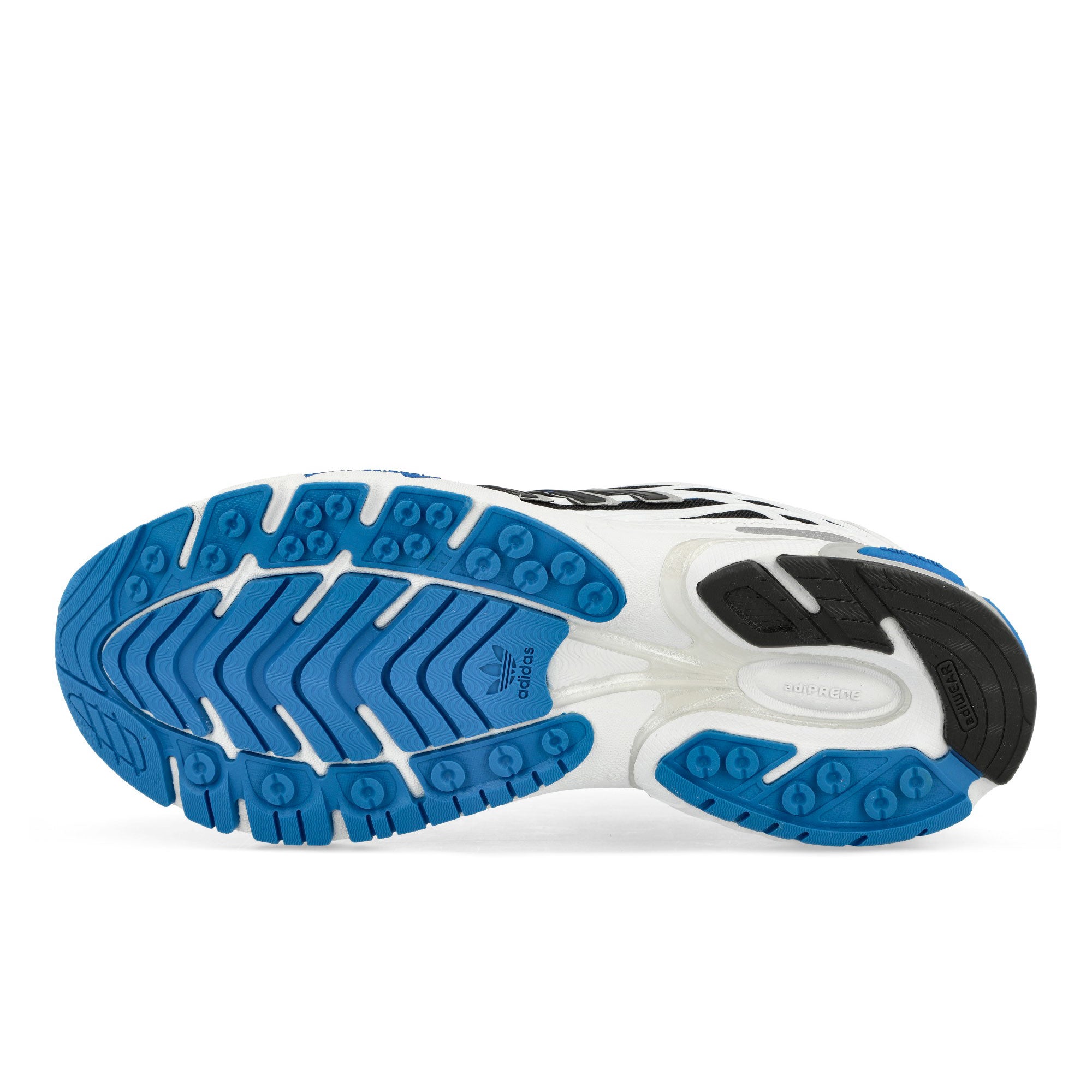 adidas Adistar Cushion Core Black / Bright Blue / Cloud White Low Top Sneakers Detail View 1 | Overkill