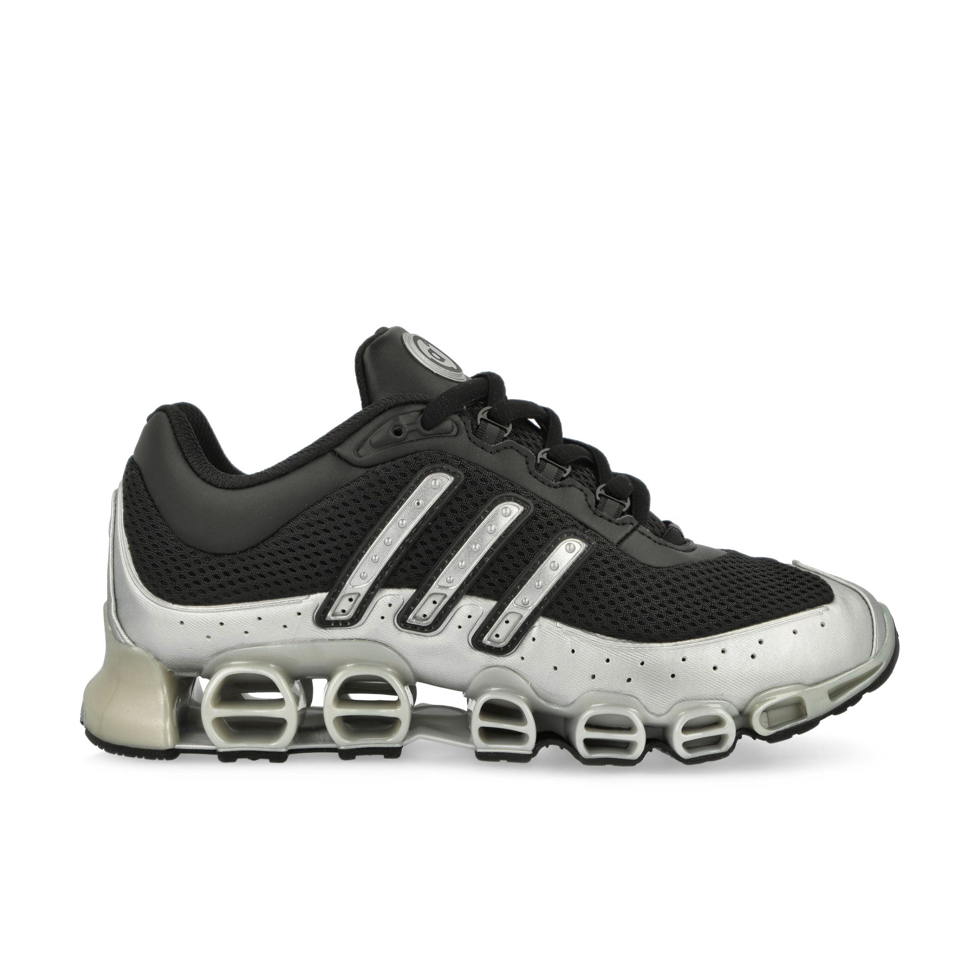 adidas Megaride W Core Black / Silver Metallic / Core Black Low Top Sneakers Silhouette | Overkill