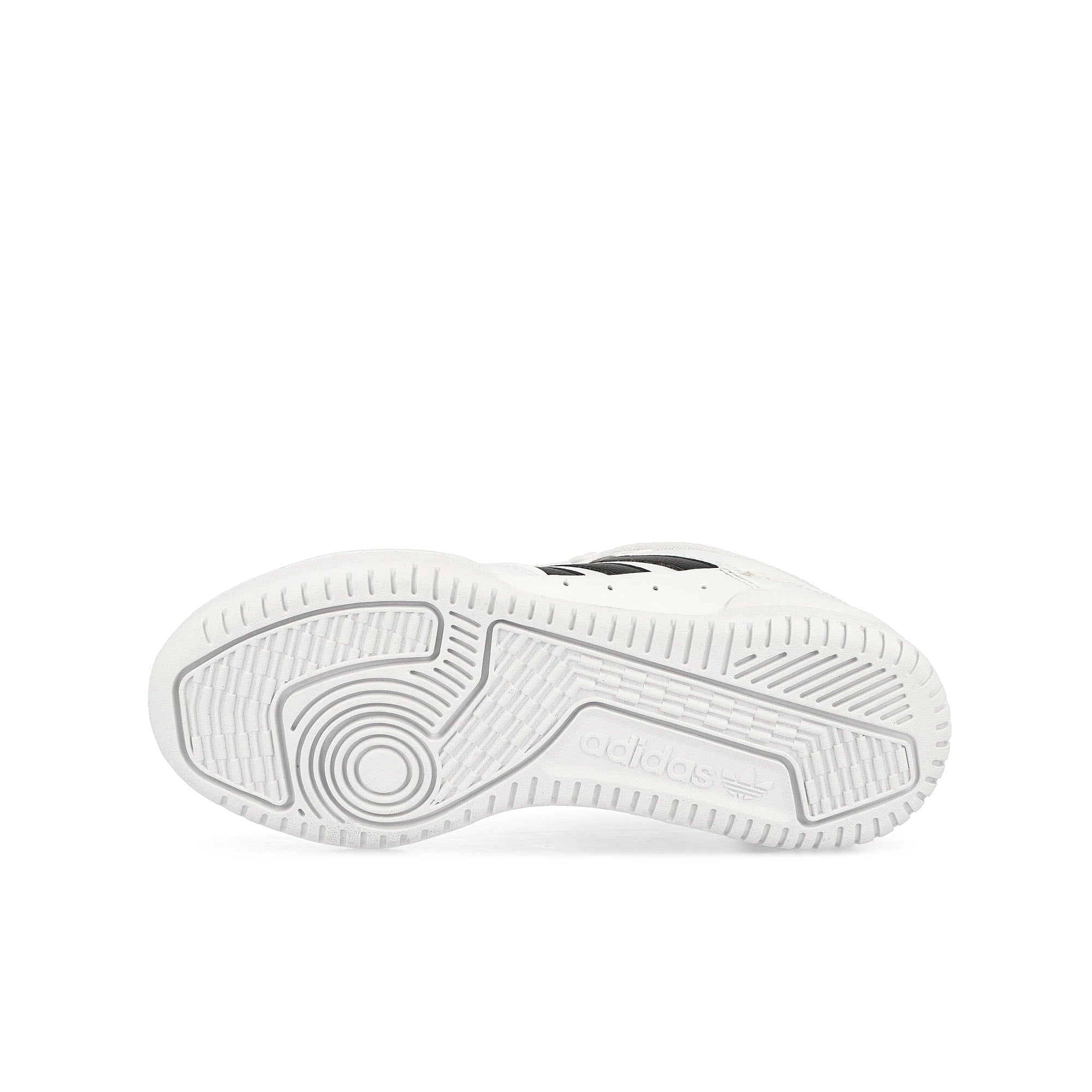 adidas Team Court 2 STR J Footwear White / Core Black / Footwear White Low Top Sneakers Detail View 1 | Overkill