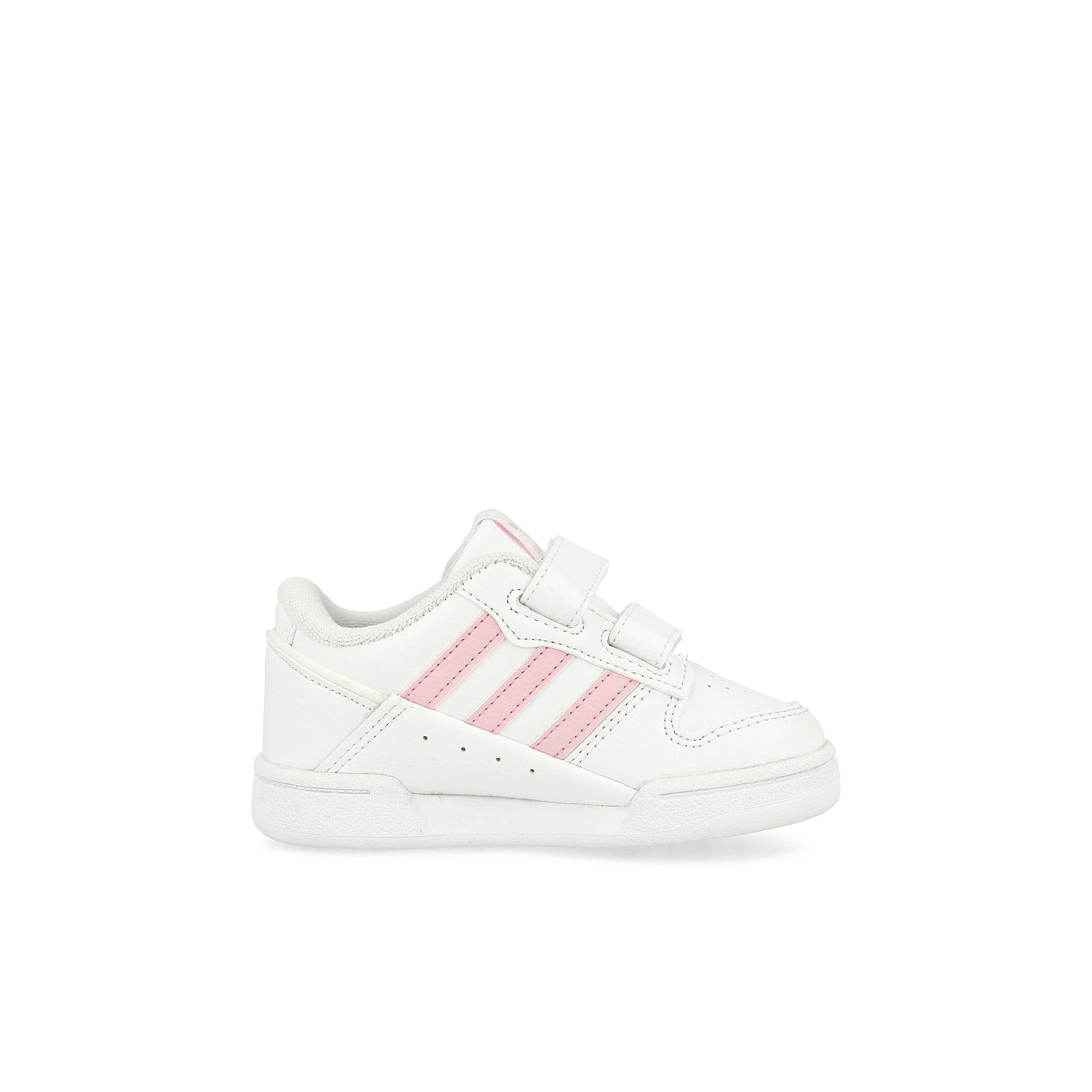 adidas Team Court 2 STR CF I Footwear White / Clear Pink / Footwear White Low Top Sneakers Silhouette | Overkill