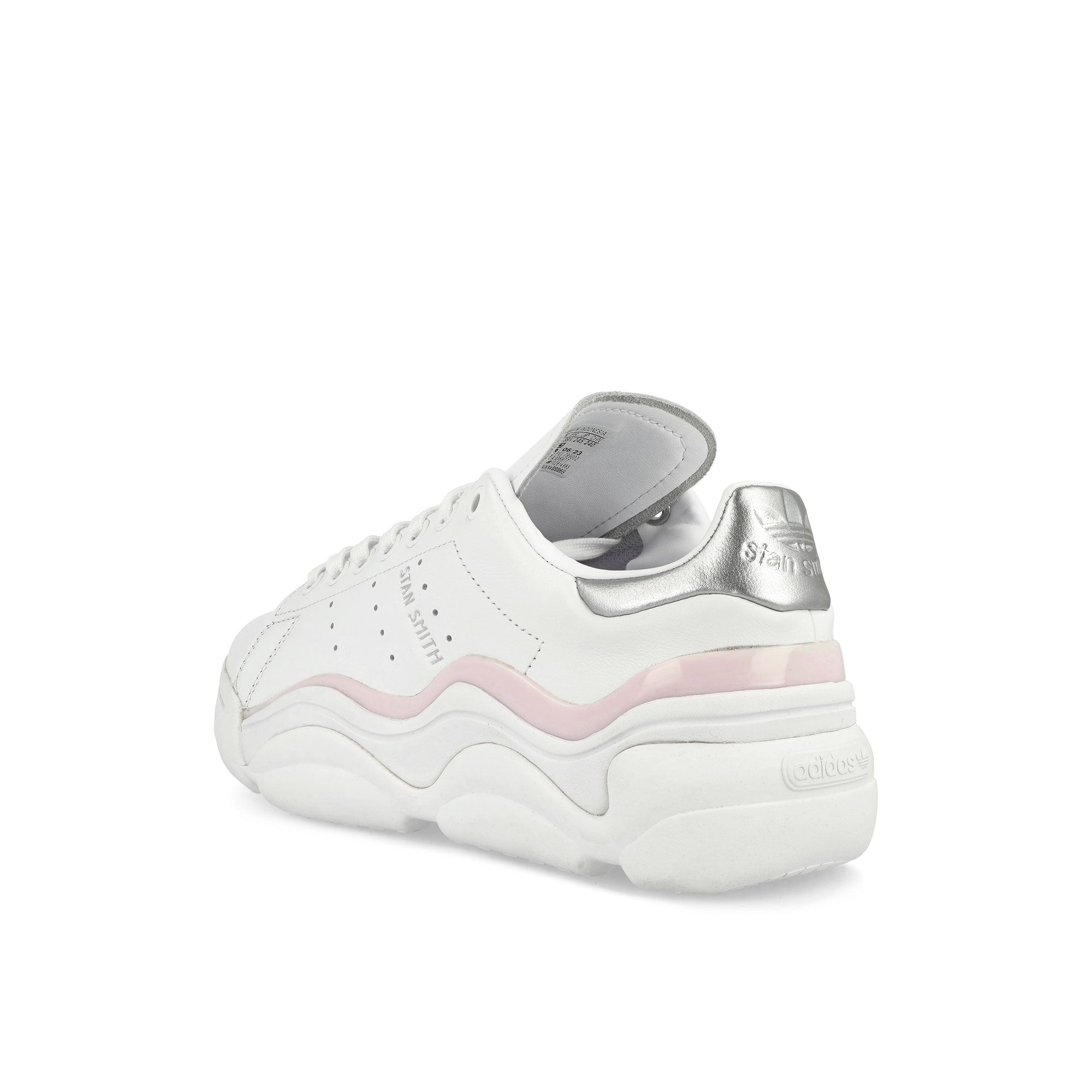 adidas Stan Smith Millencon W Cloud White / Clear Pink / Silver Metallic Low Top Sneakers Material | Overkill