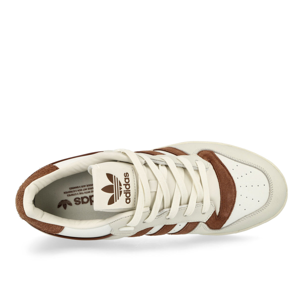 adidas Rivalry Low 86 Cloud White / Preloved Brown / Off White Low Top Sneakers Detailfoto | Overkill