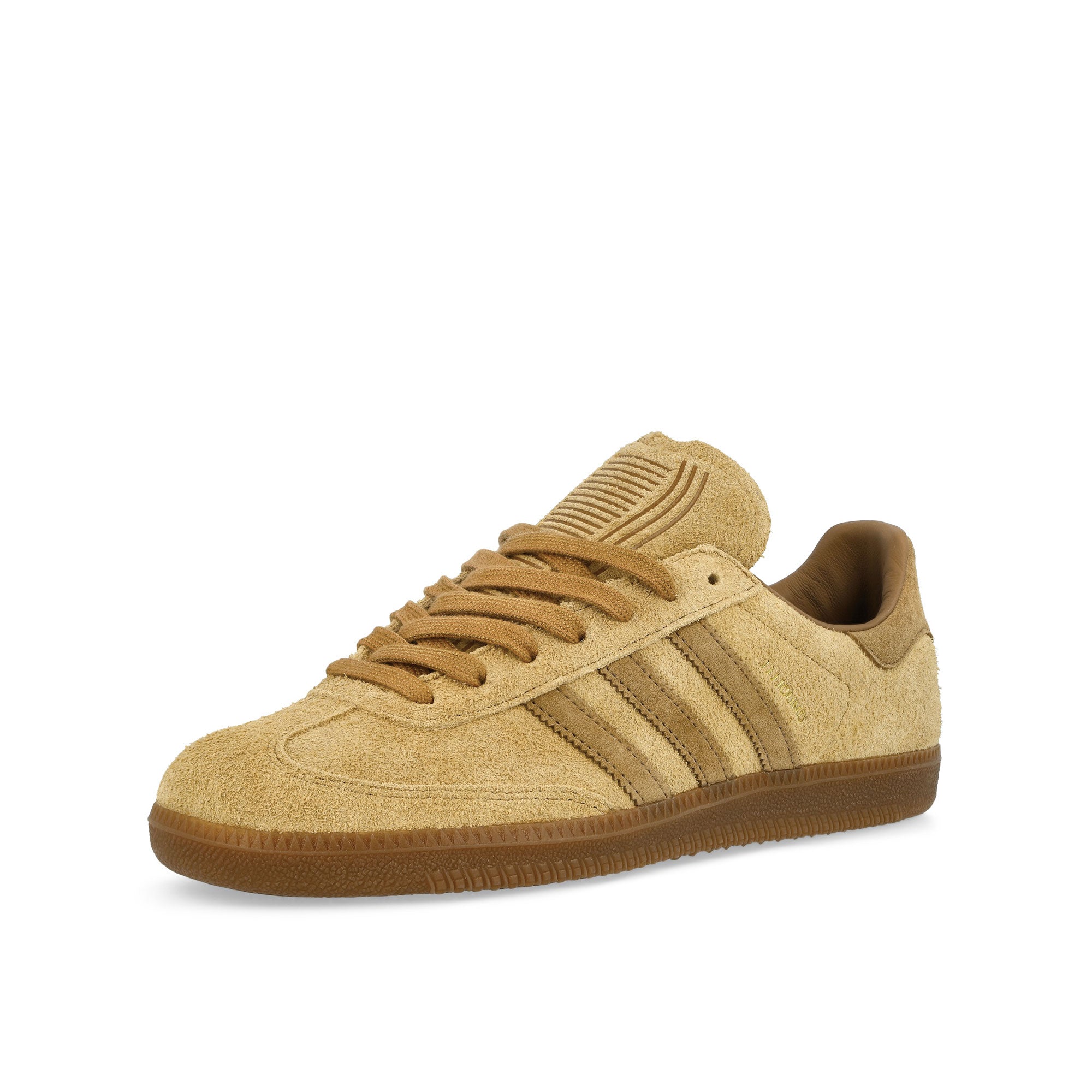 adidas Samba Mesa / Mesa / Gum2 Low Top Sneakers Close Up | Overkill