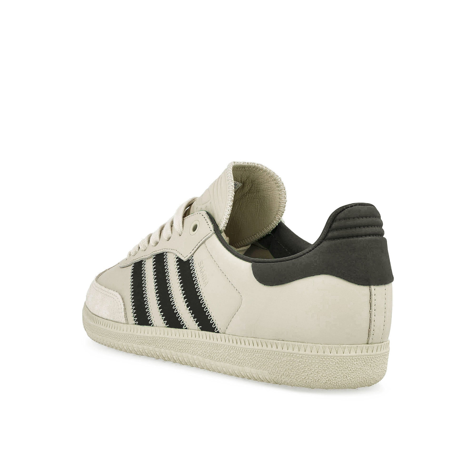 adidas Samba Core Black / Aluminum / Aluminum Low Top Sneakers Material | Overkill