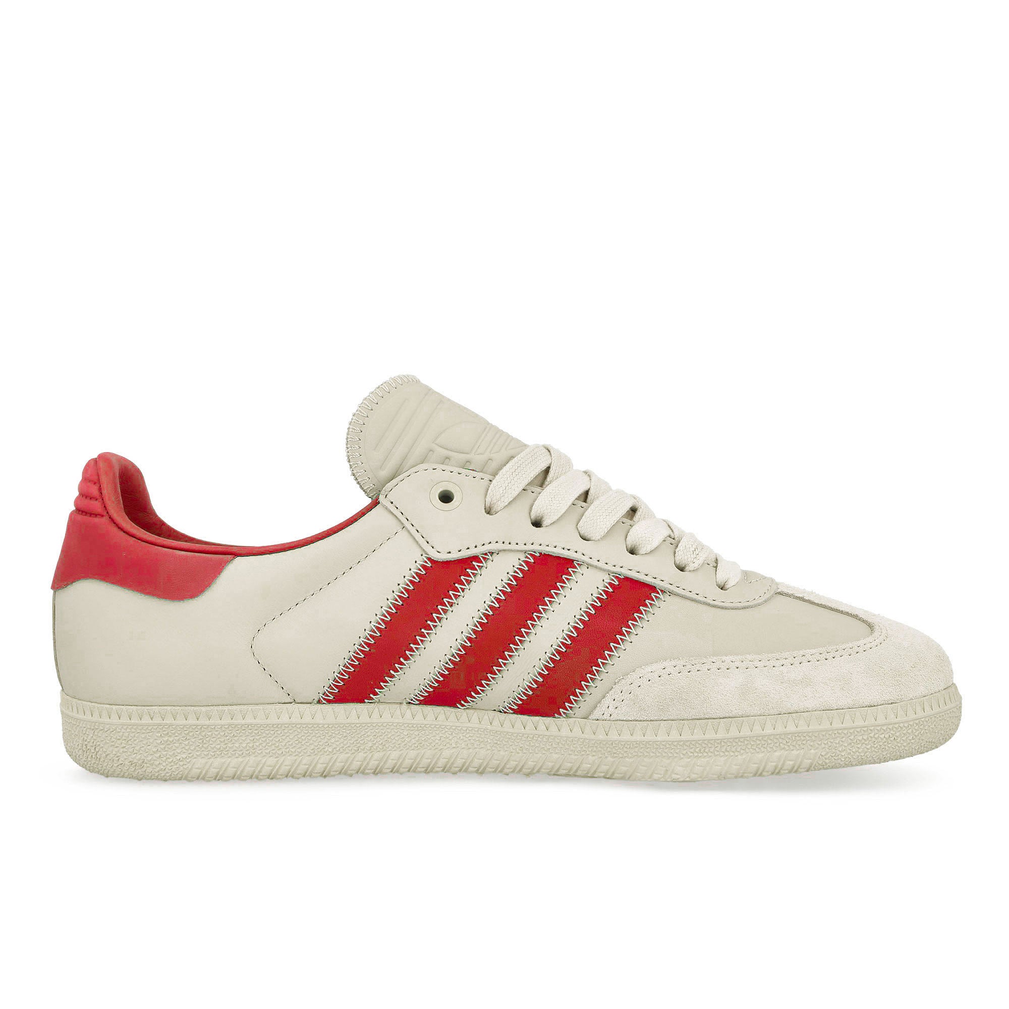 adidas Samba Glory Red / Aluminum / Aluminum Low Top Sneakers Silhouette | Overkill