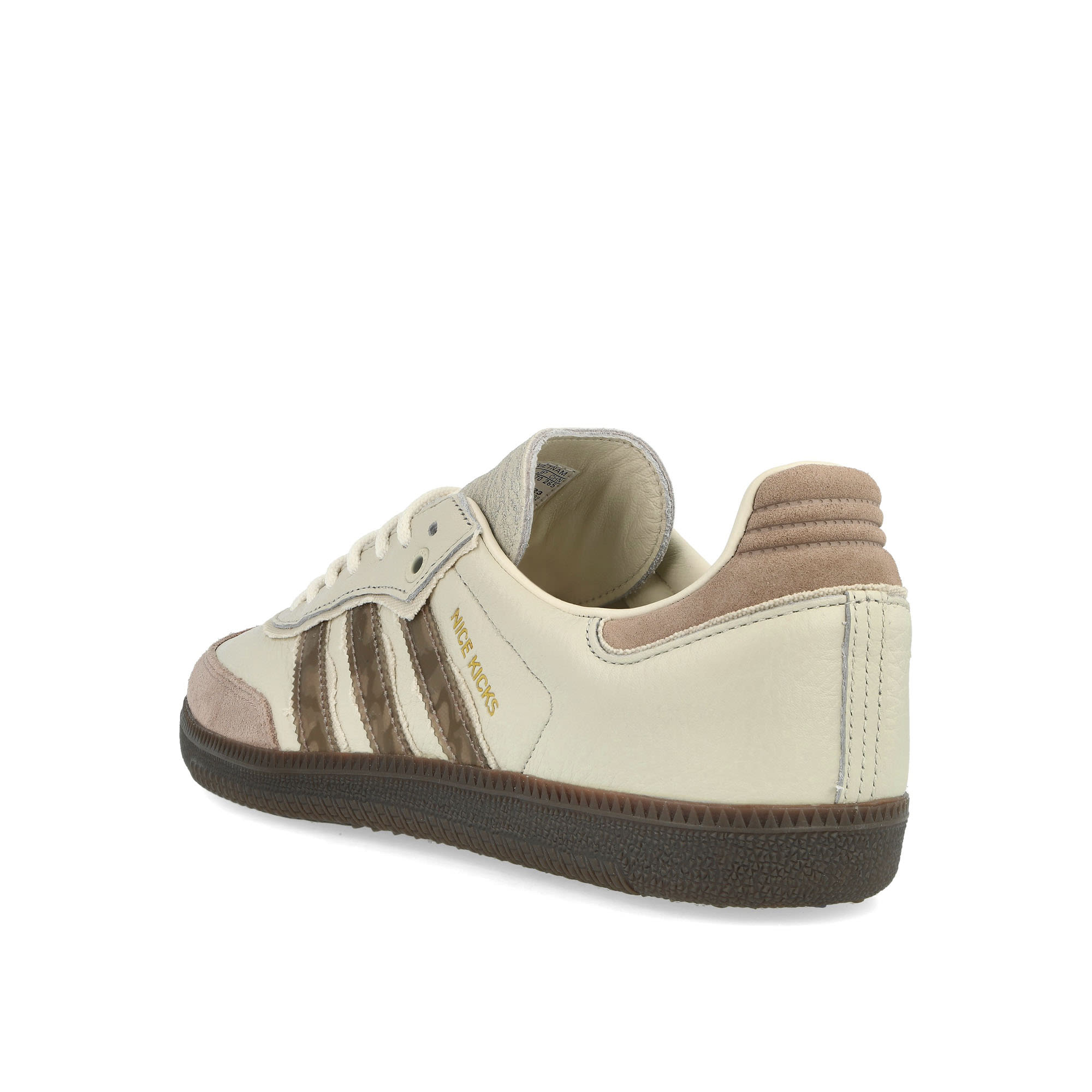 adidas Nicekicks x adidas Samba TALC / TECEAR / PANTON Low Top Sneakers Material | Overkill