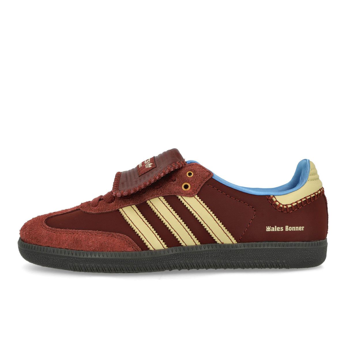 adidas Wales Bonner x adidas Nylon Samba Fox Brown / Sandy Beige / Lucky Blue Sneakers IE0579 | Overkill