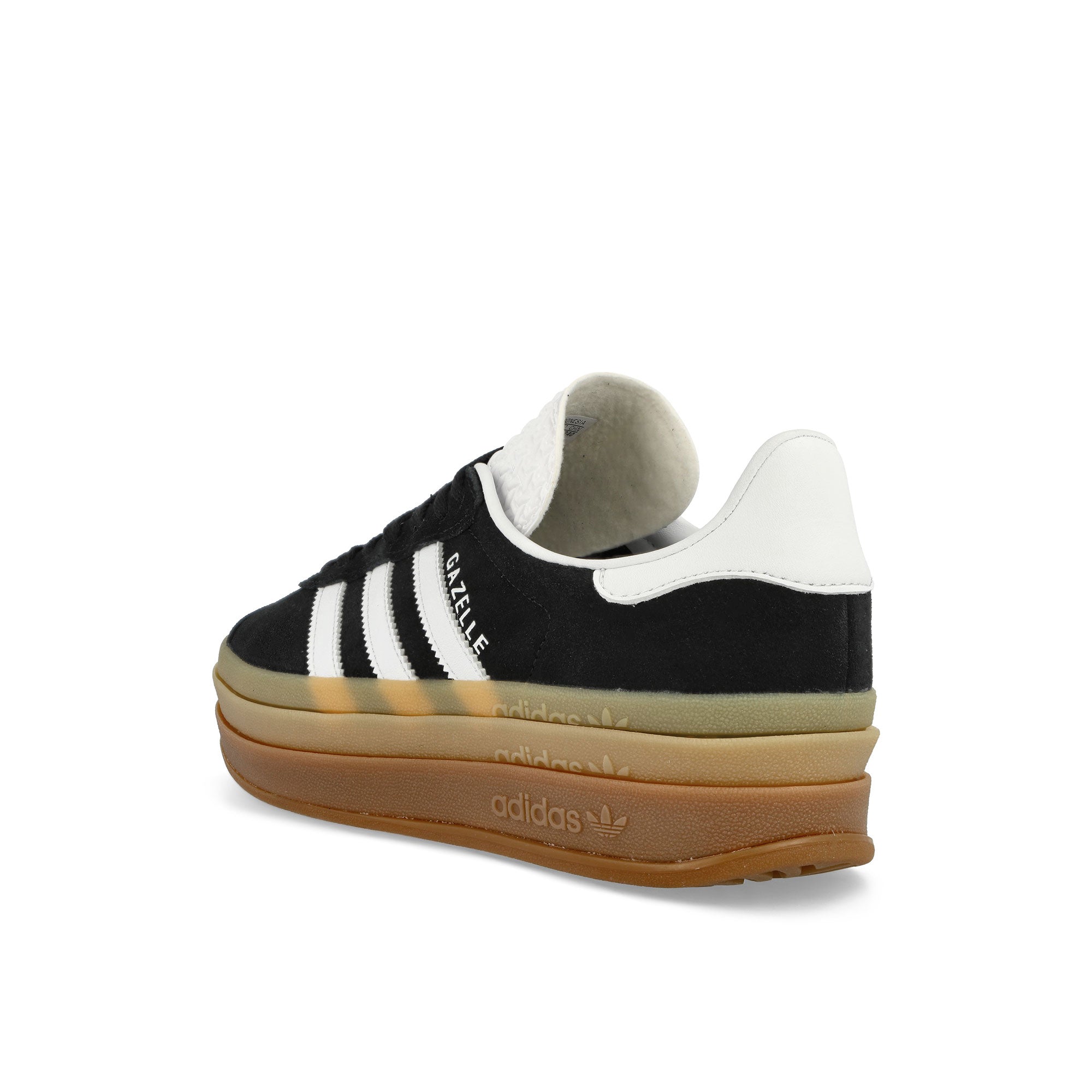 adidas Gazelle Bold W Core Black / Cloud White / Cloud White Low Top Sneakers Material | Overkill