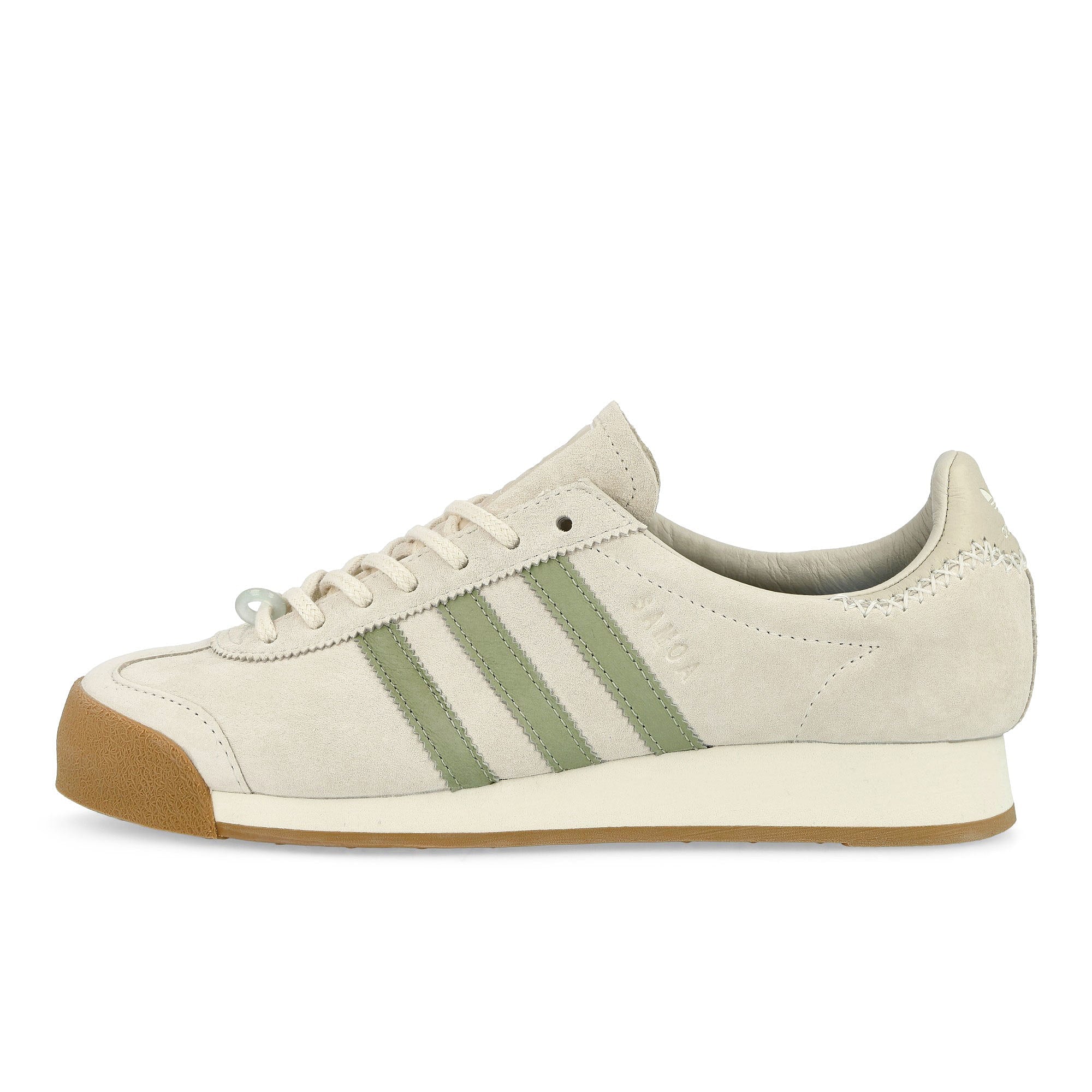 adidas Samoa Chalk White / Halo Green / Off White Low Top Sneakers IE0968 | Overkill