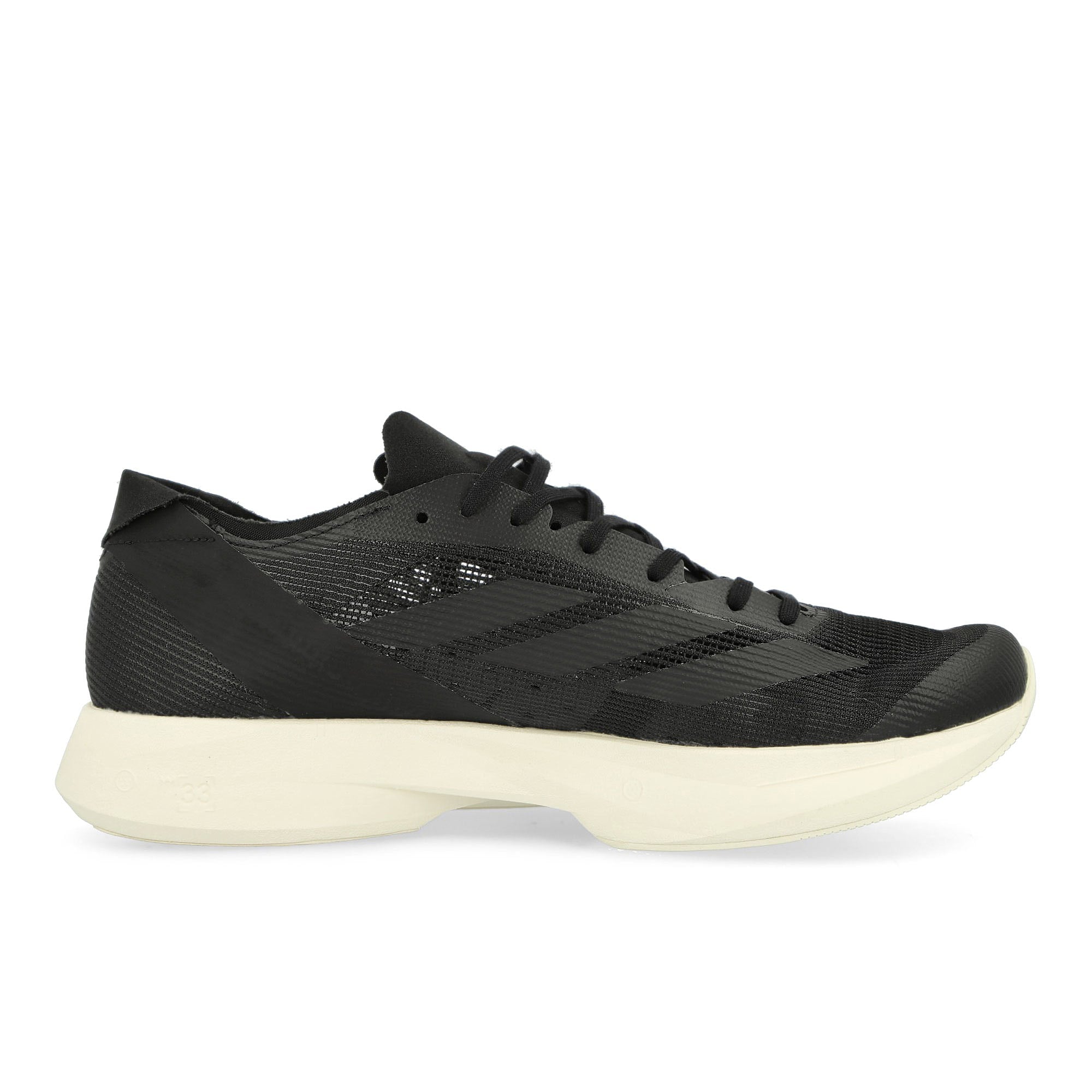 Y-3 Takumi Sen 10 Black / Black / Off White Low Top Sneakers Silhouette | Overkill
