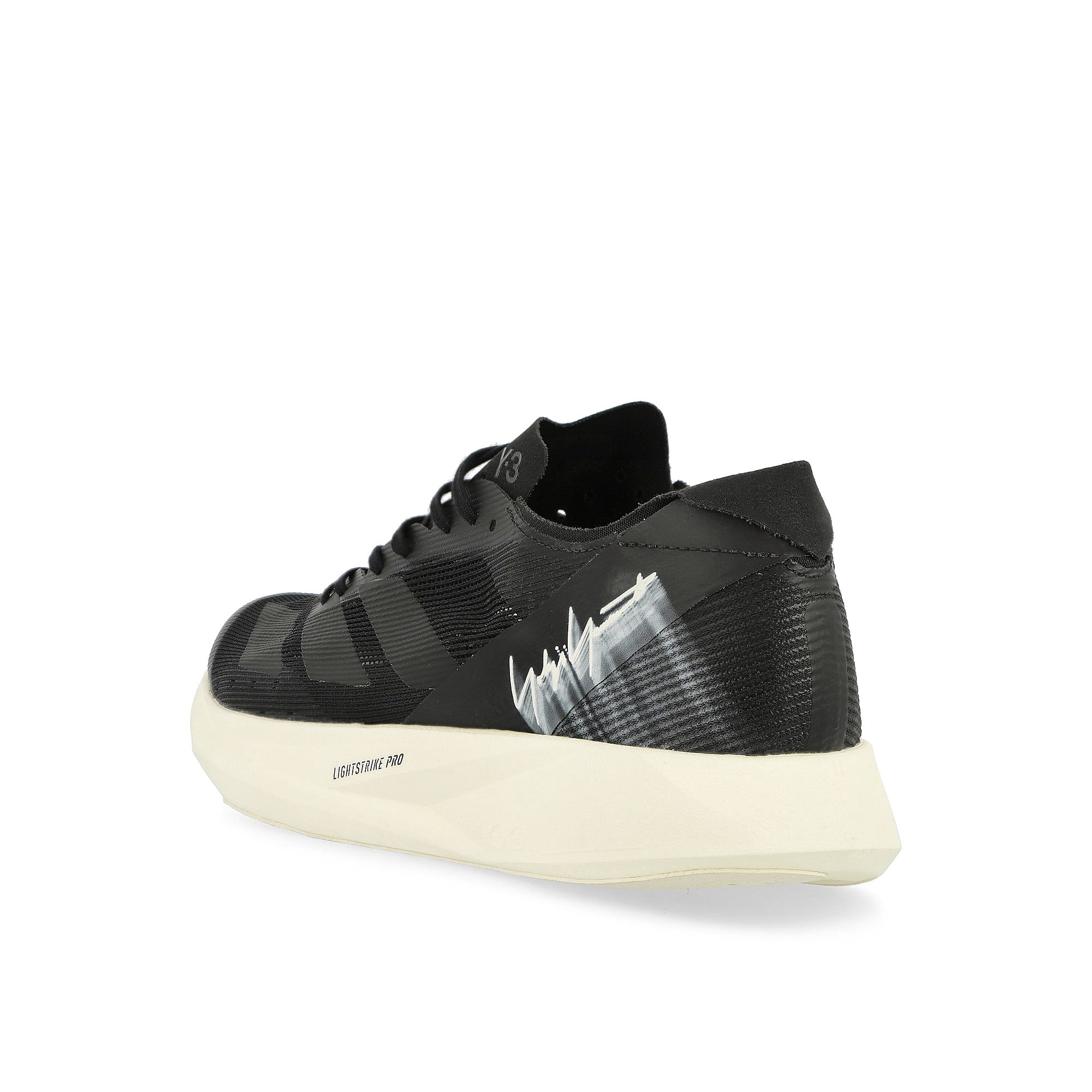 Y-3 Takumi Sen 10 Black / Black / Off White Low Top Sneakers Detailfoto | Overkill