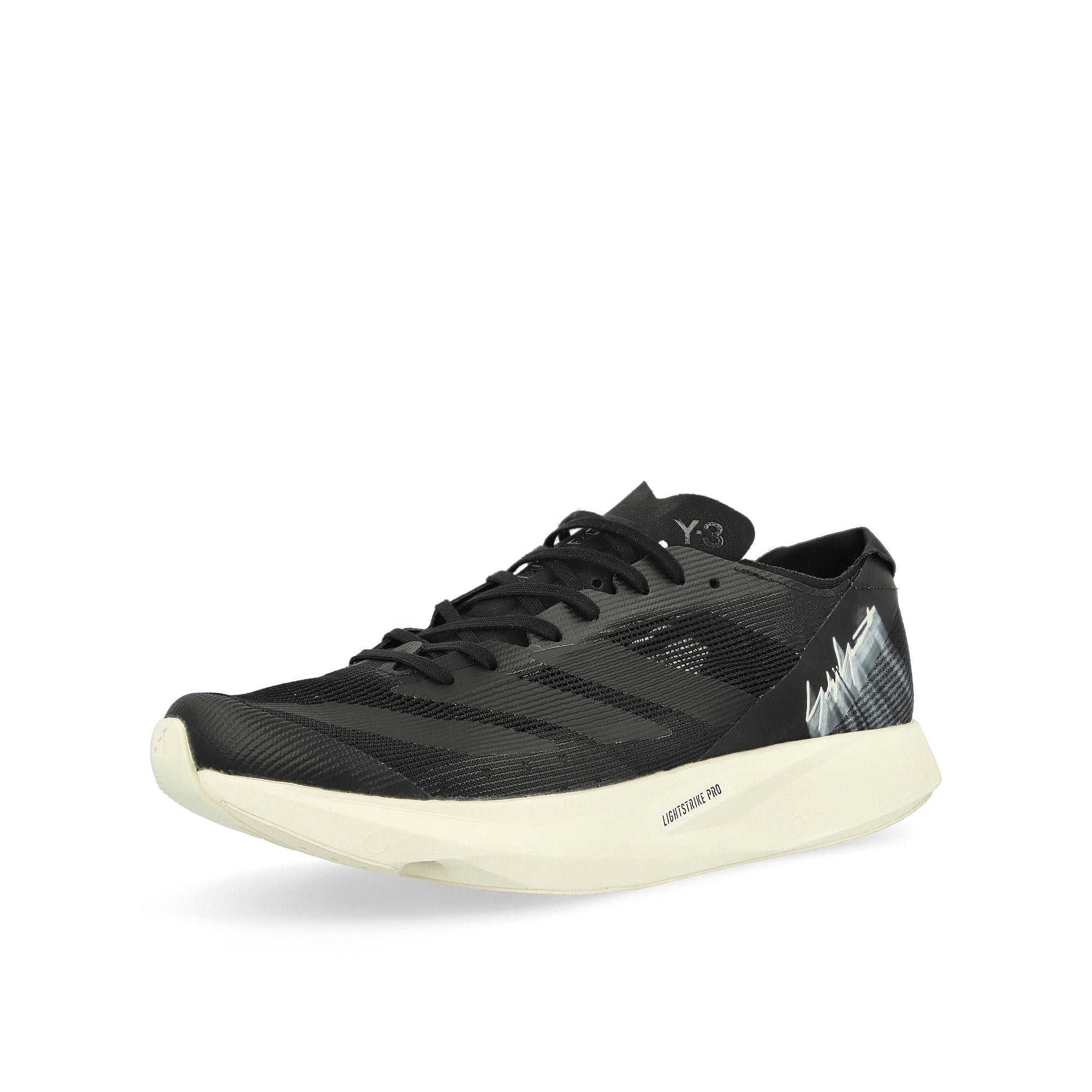Y-3 Takumi Sen 10 Black / Black / Off White Low Top Sneakers Detail View 1 | Overkill