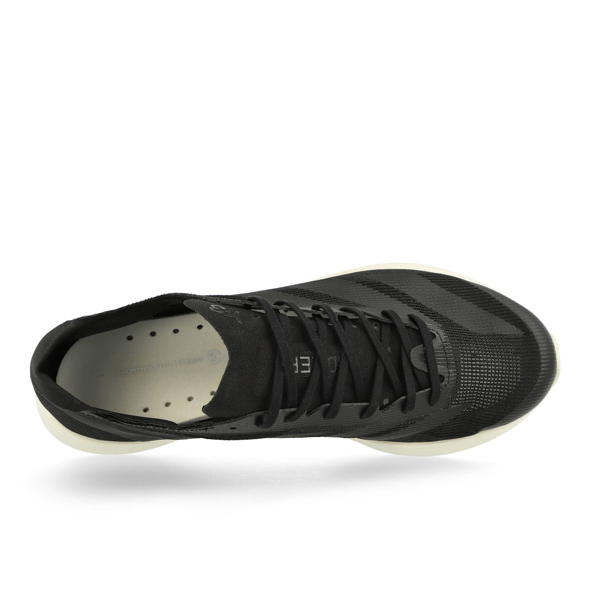 Y-3 Takumi Sen 10 Black / Black / Off White Low Top Sneakers Detail View 2 | Overkill