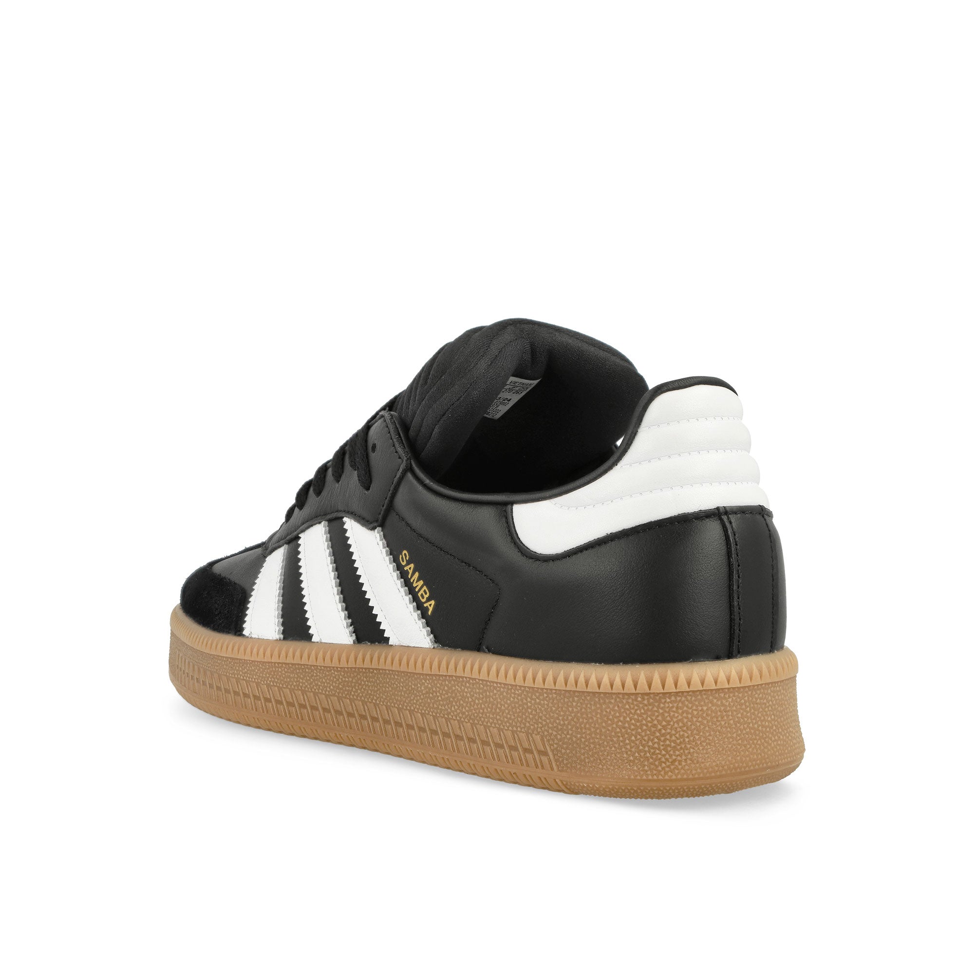 adidas Samba XLG Core Black / Footwear White / Gum 3 Low Top Sneakers Material | Overkill