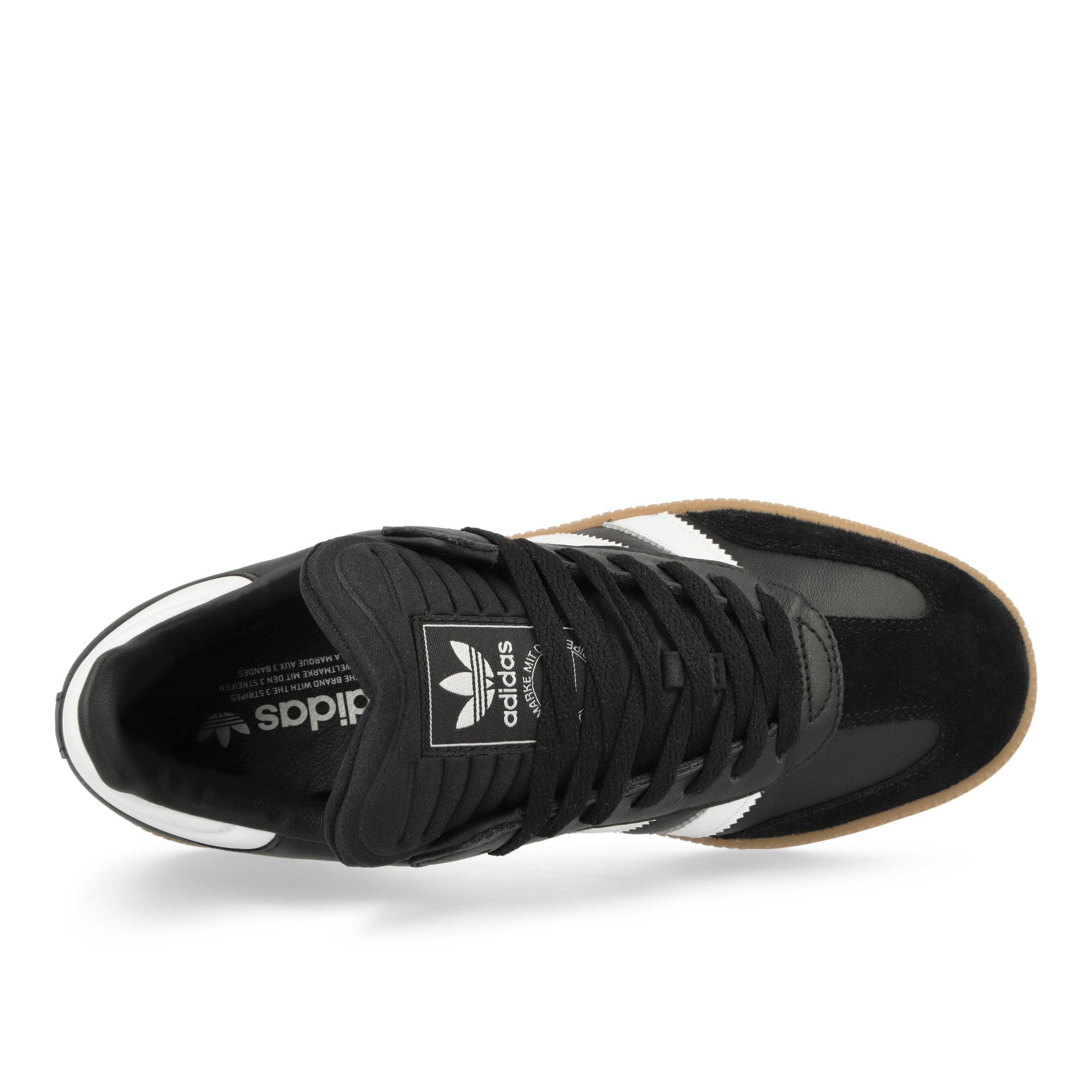 adidas Samba XLG Core Black / Footwear White / Gum 3 Low Top Sneakers Detailfoto | Overkill