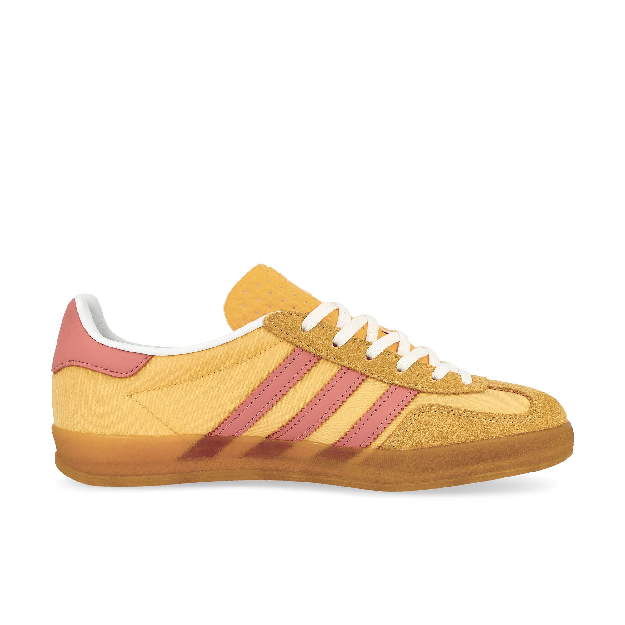 adidas Gazelle Indoor W Semi Spark / Wonder Clay / Footwear White Low Top Sneakers Silhouette | Overkill