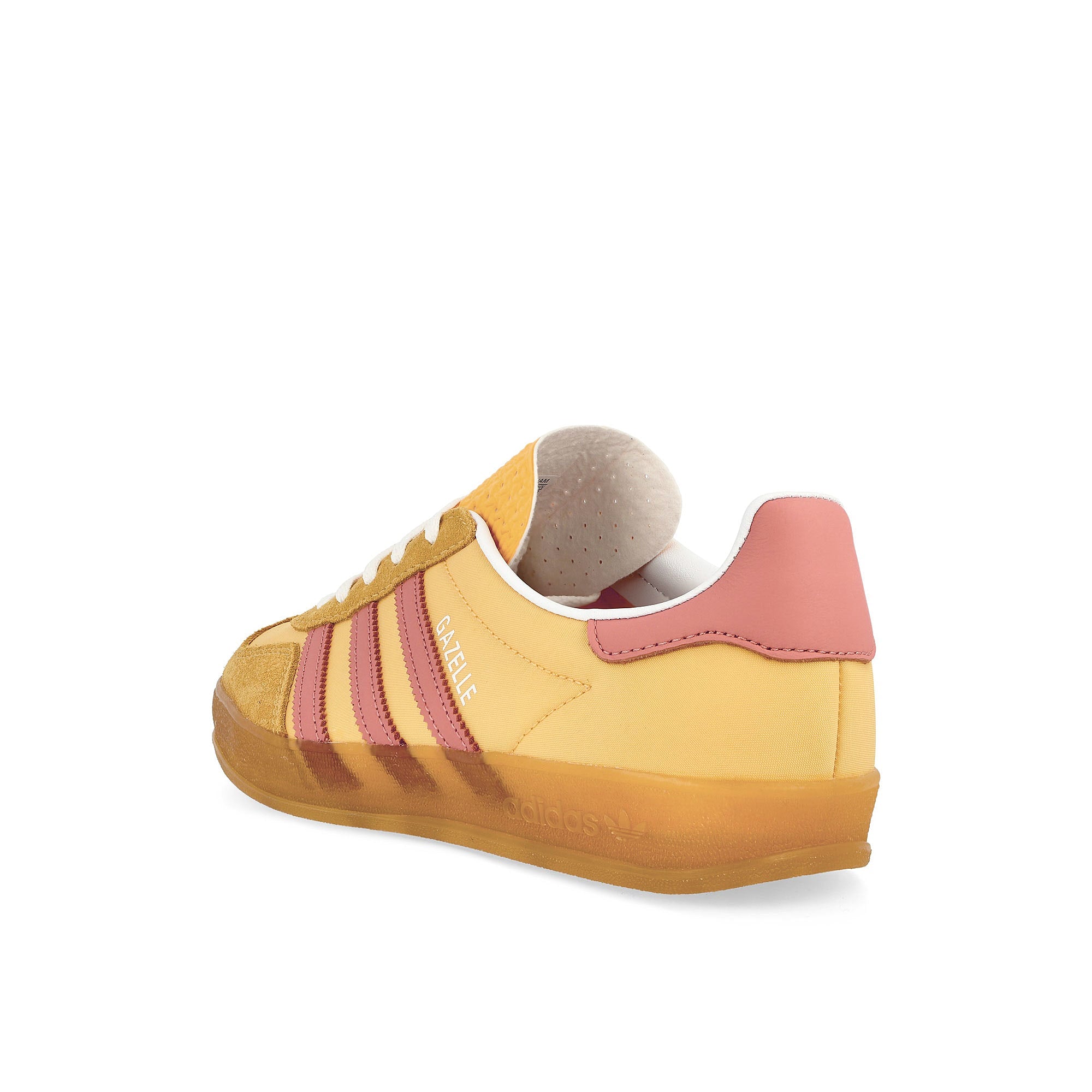 adidas Gazelle Indoor W Semi Spark / Wonder Clay / Footwear White Low Top Sneakers Material | Overkill