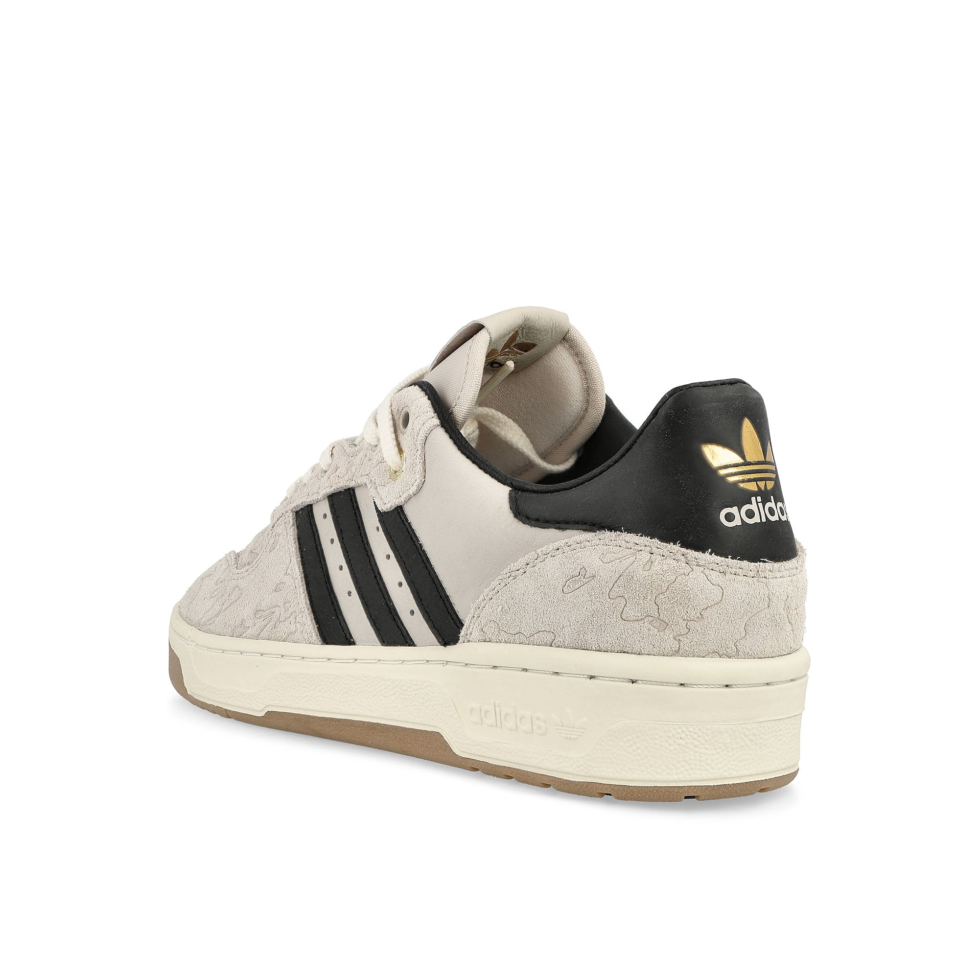 adidas Nadeshot x adidas Rivalry Chalk Pearl / Core Black / Off White Low Top Sneakers Material | Overkill