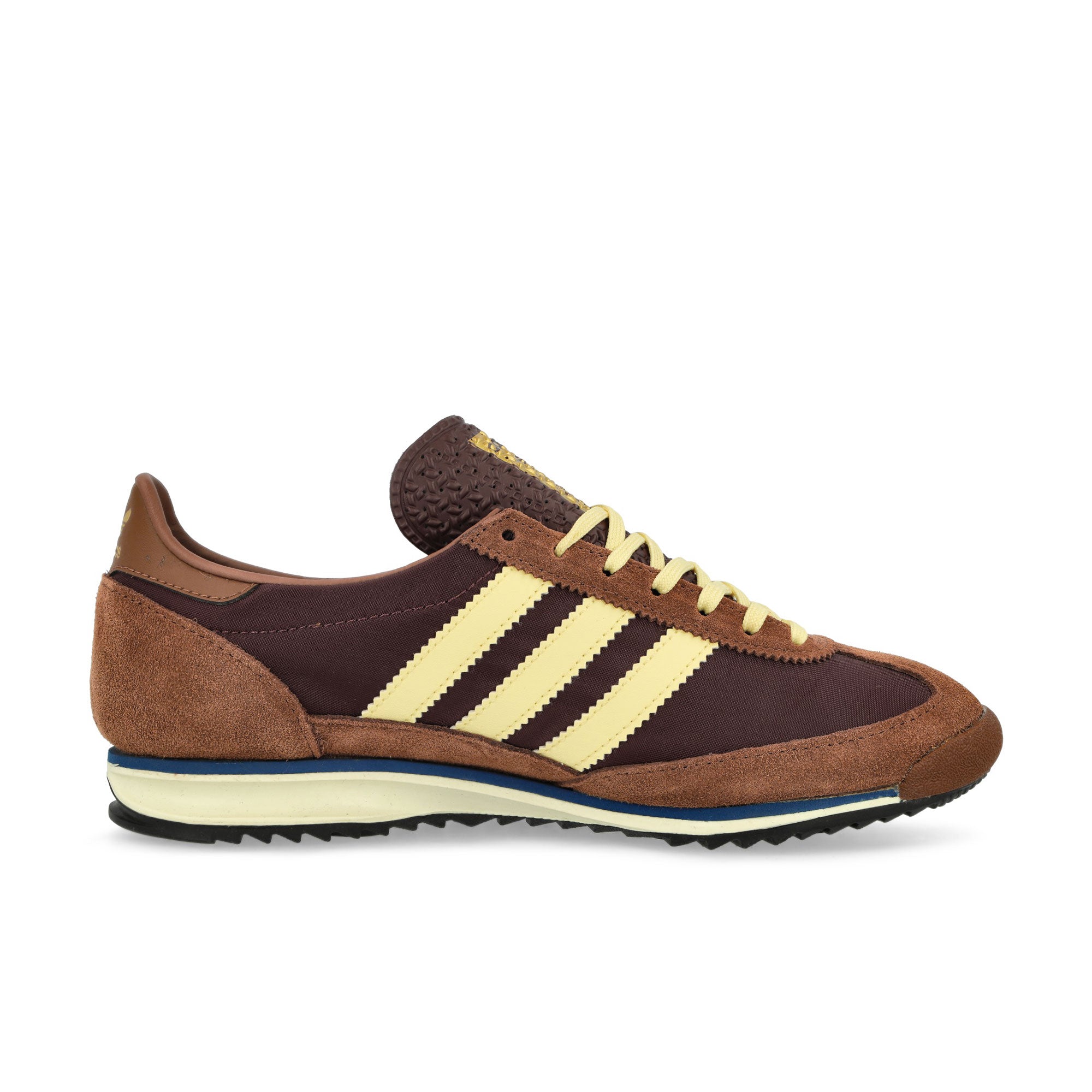 adidas SL 72 OG W Maroon / Almost Yelloe / Preloved Brown Low Top Sneakers Silhouette | Overkill