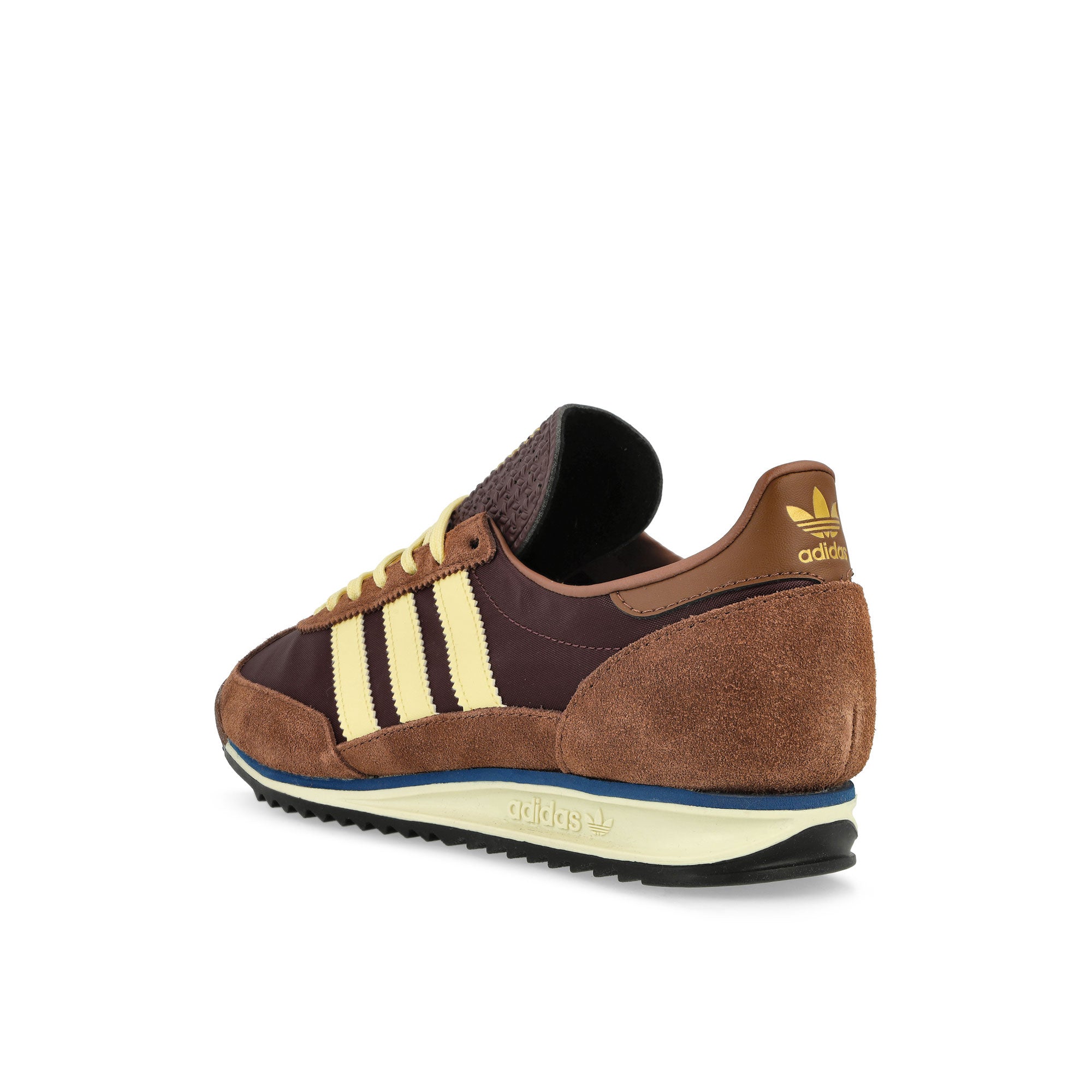 adidas SL 72 OG W Maroon / Almost Yelloe / Preloved Brown Low Top Sneakers Material | Overkill