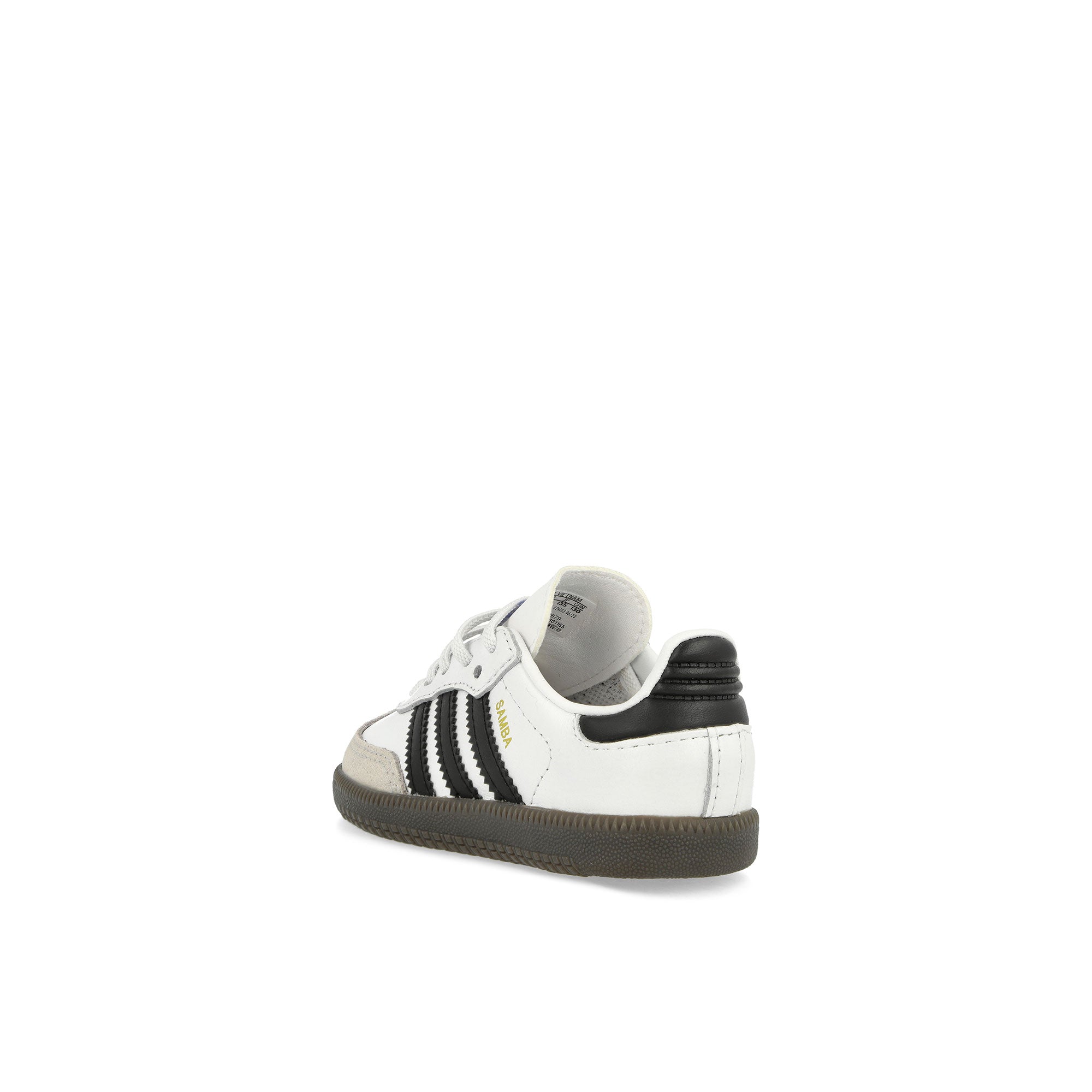 adidas Samba OG EL Infants Footwear White / Core Black / Gum Low Top Sneakers Material | Overkill