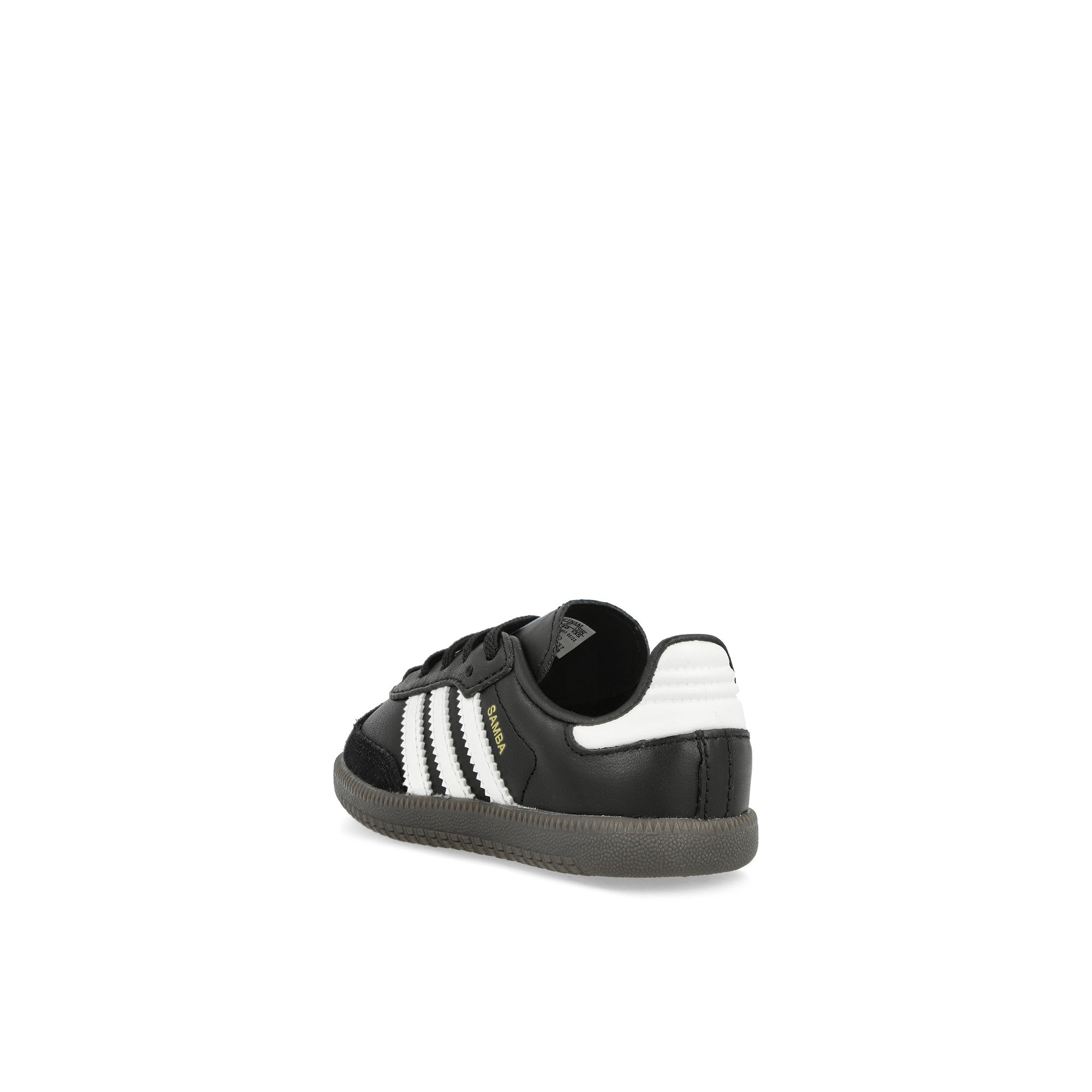 adidas Samba OG EL Infants Core Black / Footwear White / Gum Low Top Sneakers Material | Overkill
