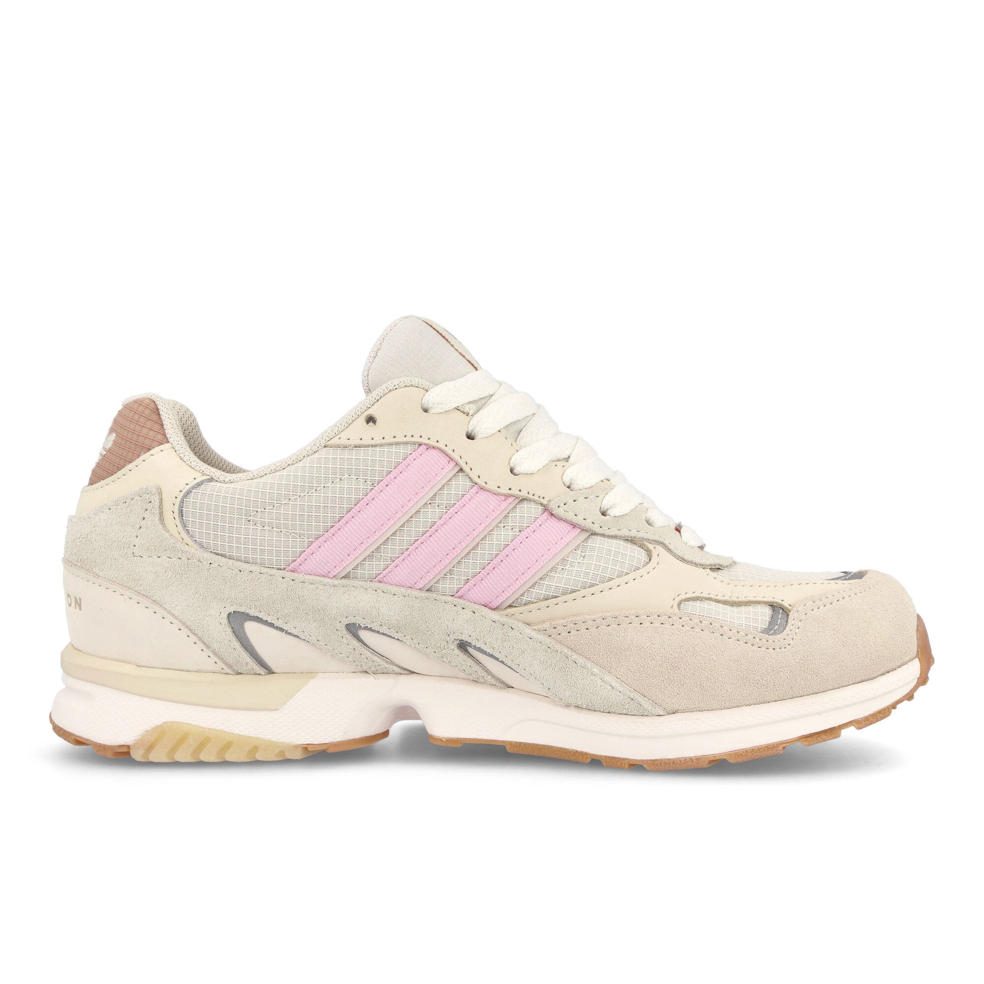 adidas Torsion Super Chalk White-Clear Pink-Chalk White Low Top Sneakers Silhouette | Overkill