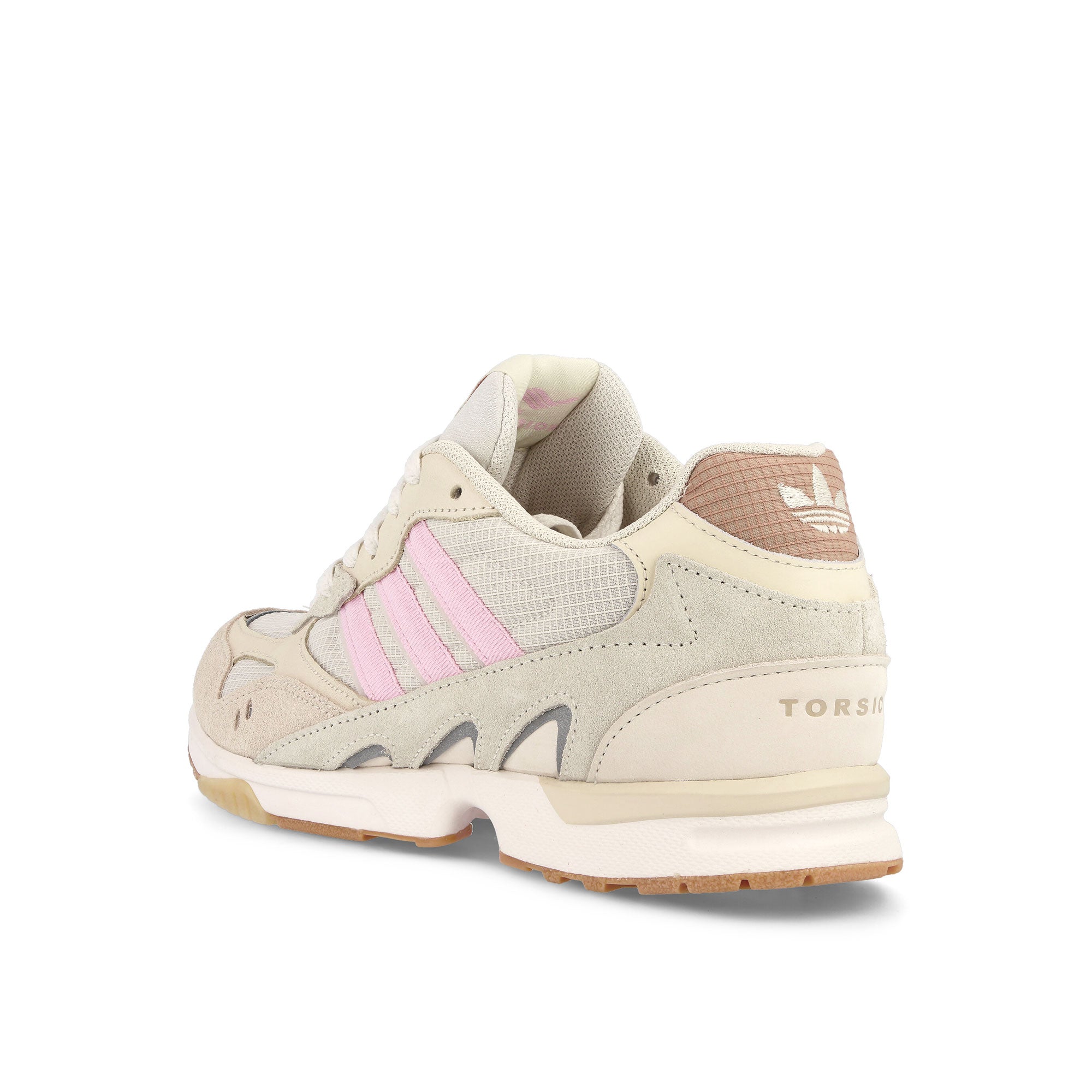 adidas Torsion Super Chalk White-Clear Pink-Chalk White Low Top Sneakers Material | Overkill
