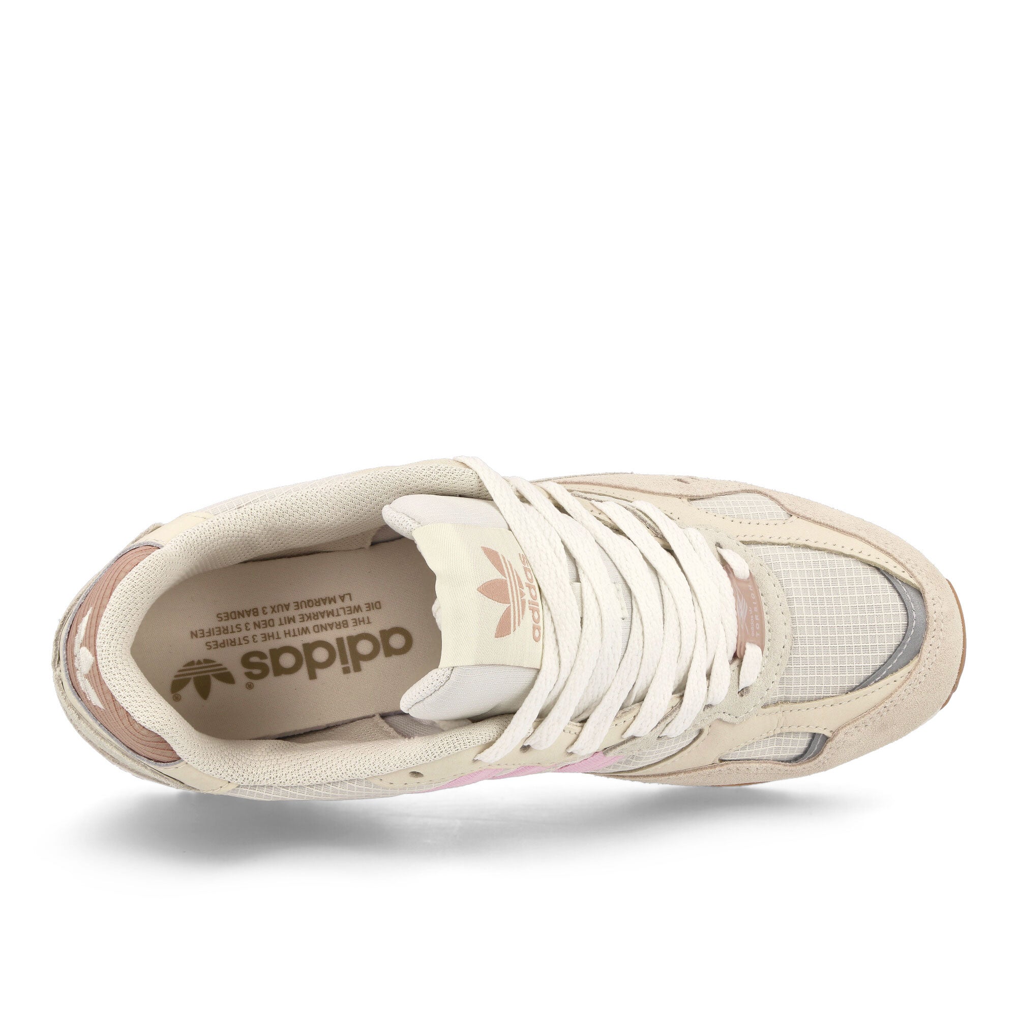 adidas Torsion Super Chalk White-Clear Pink-Chalk White Low Top Sneakers Detailfoto | Overkill