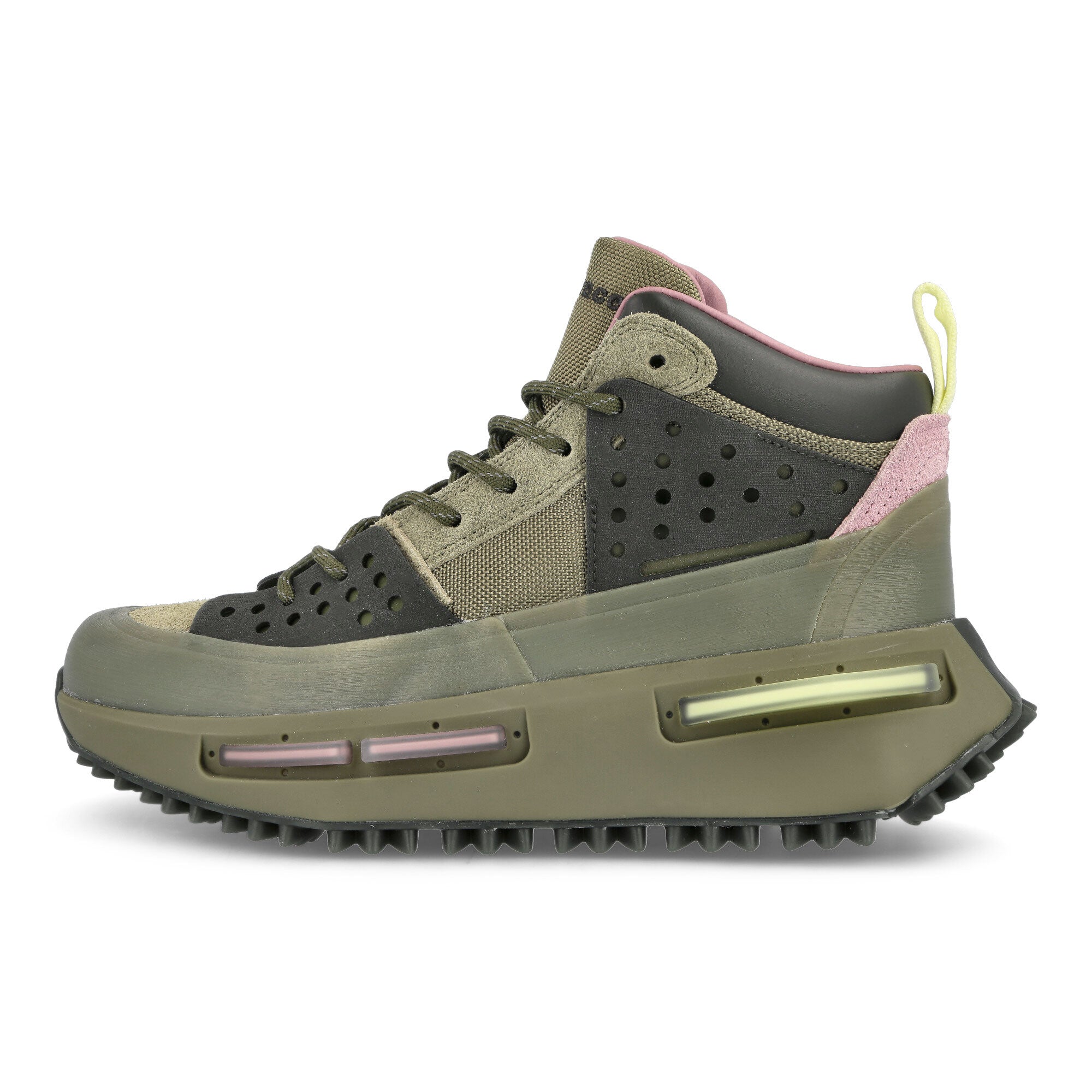 adidas Pharrell Williams x adidas Humanrace NMD S1 Ryat Focus Olive / Olive Strata / Magic Mauve Sneakers IE4686 | Overkill