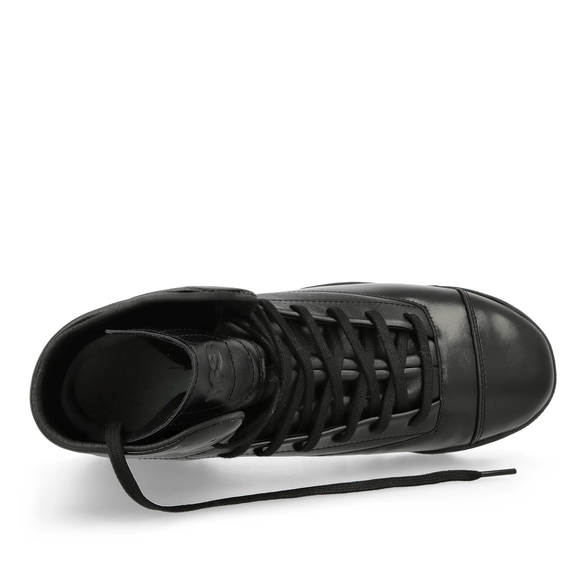 Y-3 GSG9 Black / Black / Black High Top Sneakers Detailfoto | Overkill
