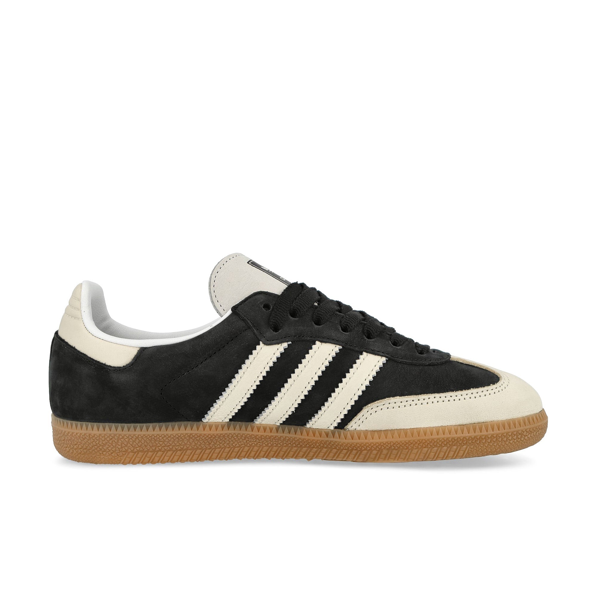 adidas Samba OG W Core Black / Wonder White / Silver Metallic Low Top Sneakers Silhouette | Overkill