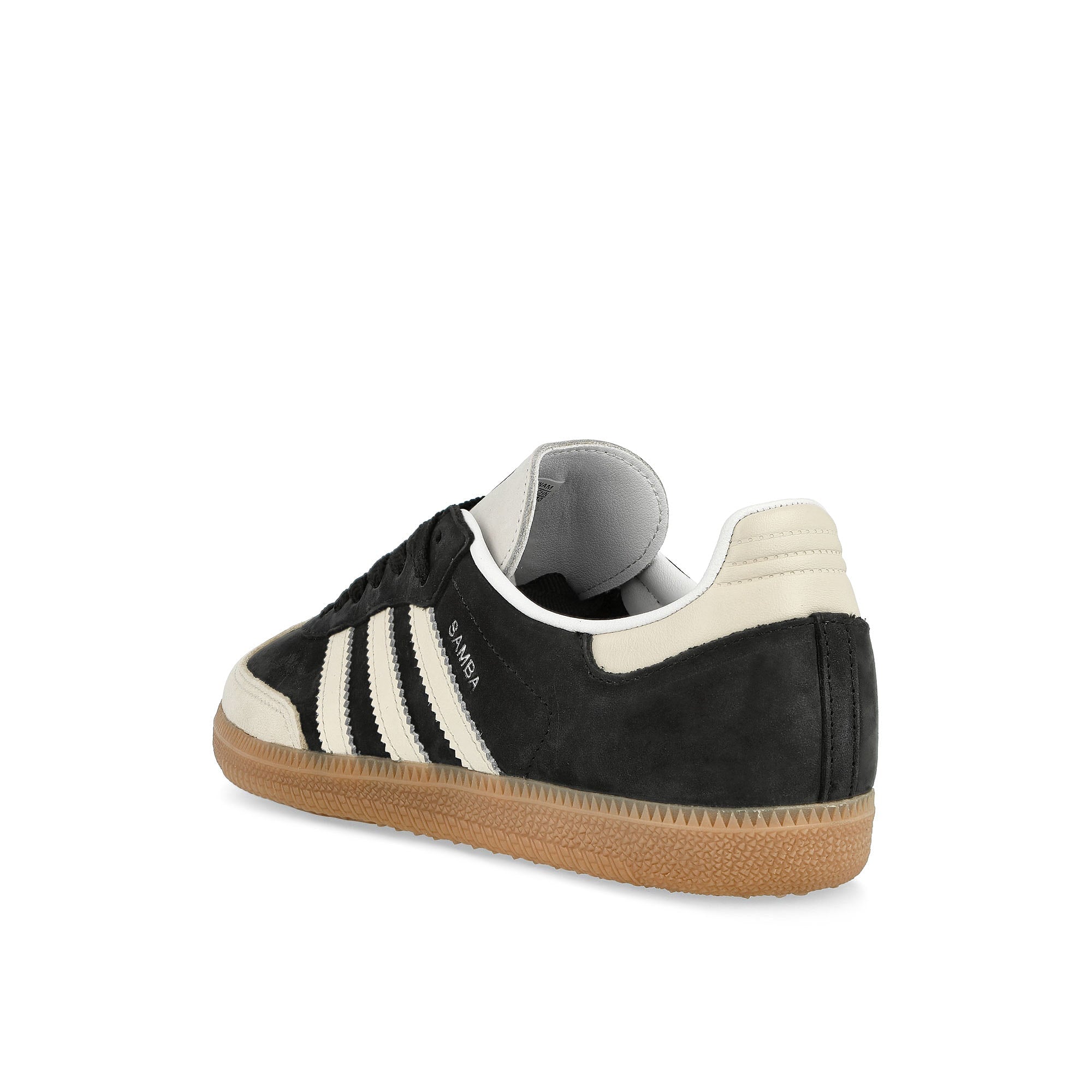 adidas Samba OG W Core Black / Wonder White / Silver Metallic Low Top Sneakers Material | Overkill