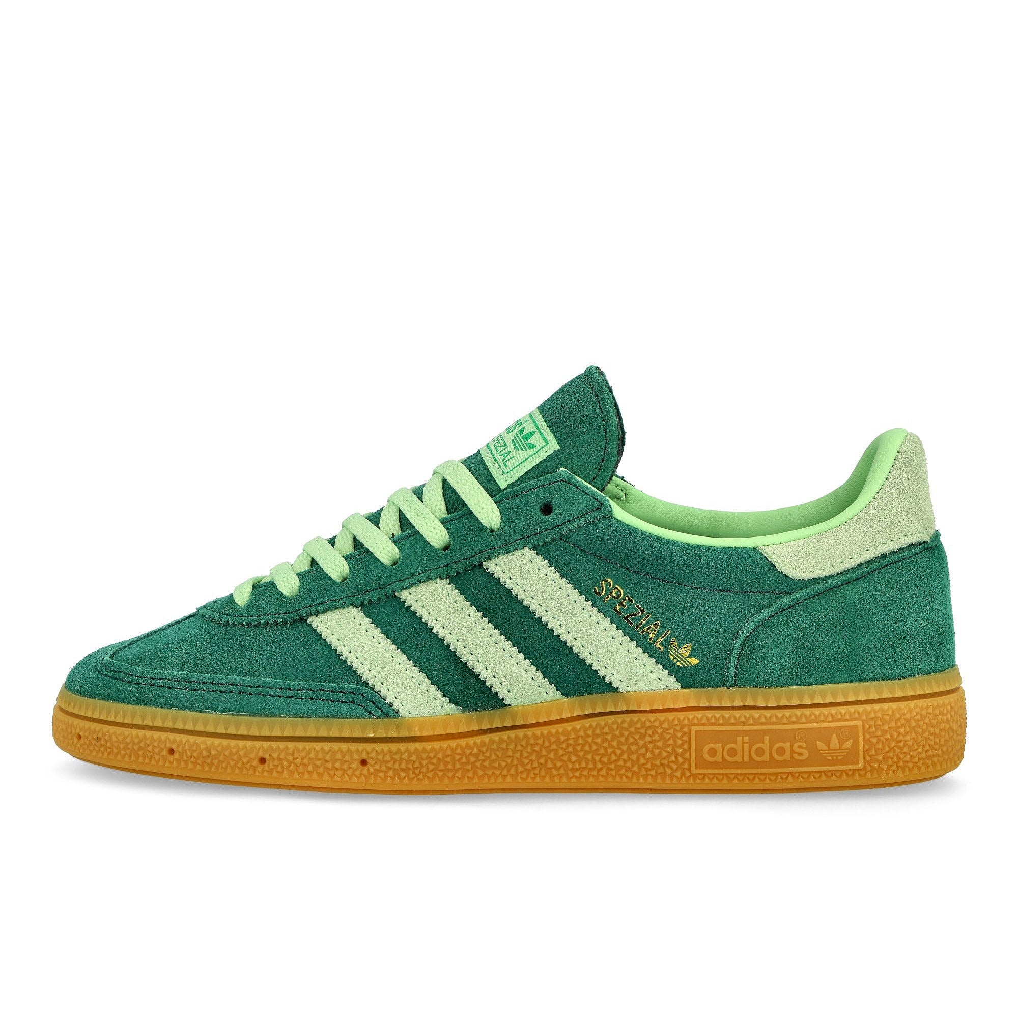 adidas Handball Spezial W Collegiate Green / Semi Green Spark / Gum Low Top Sneakers IE5896 | Overkill
