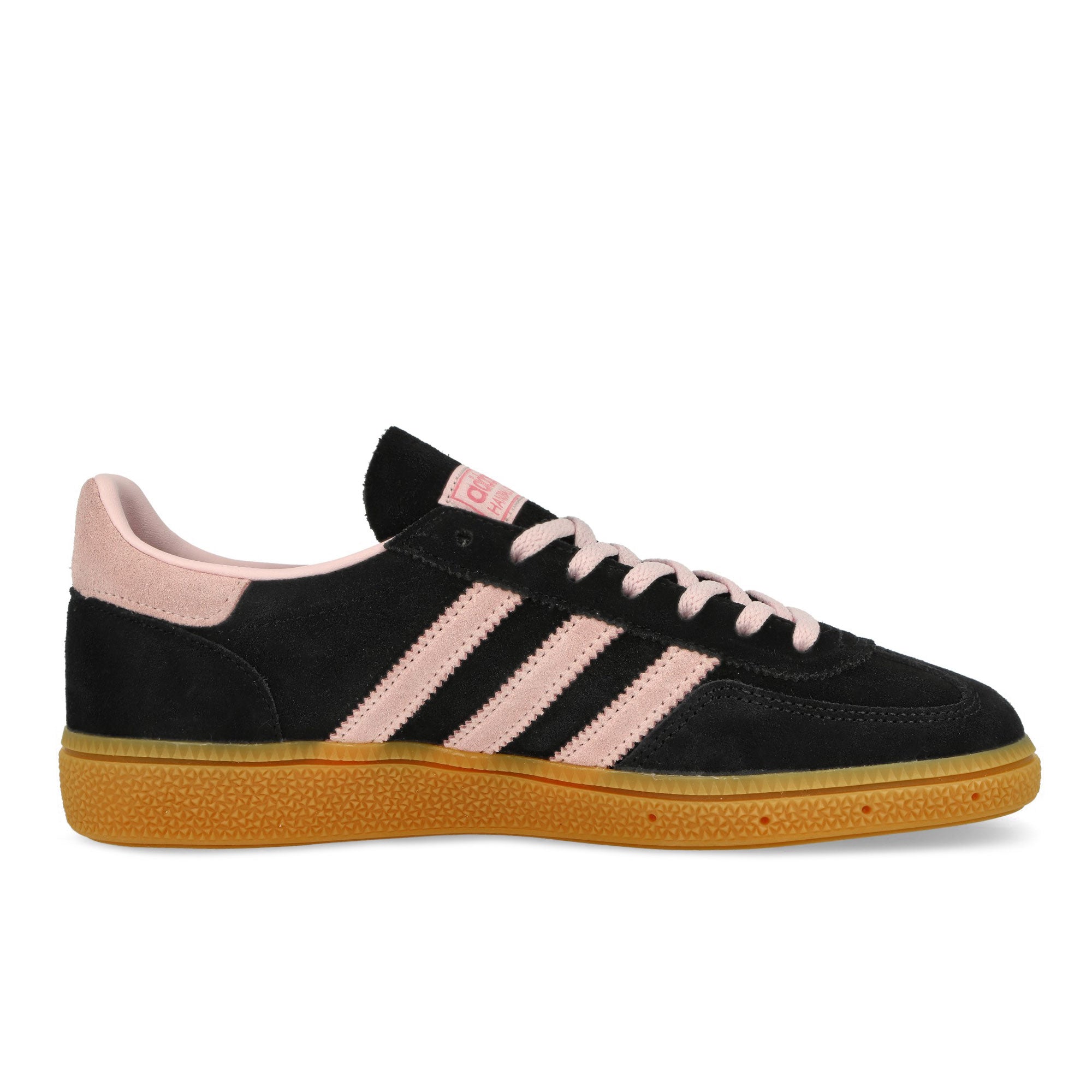 adidas Handball Spezial W Core Black / Clear Pink / Gum 1 Low Top Sneakers Silhouette | Overkill