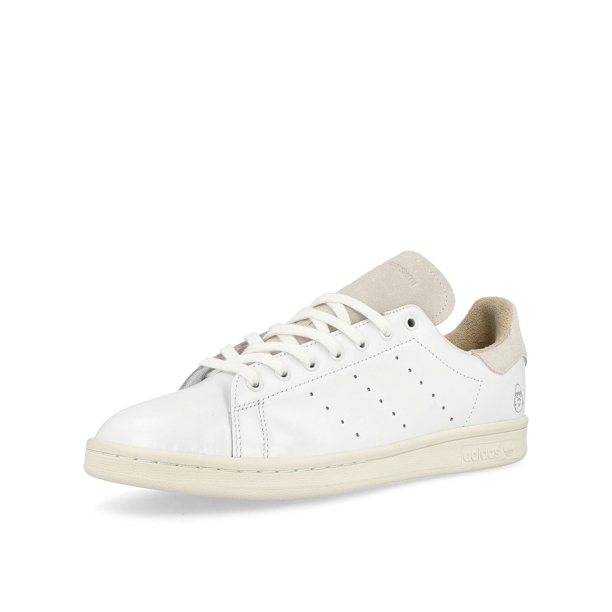 adidas Star Wars x Nanzuka x adidas Stan Smith Stormtrooper Footwear White / Offwhite Low Top Sneakers Close Up | Overkill