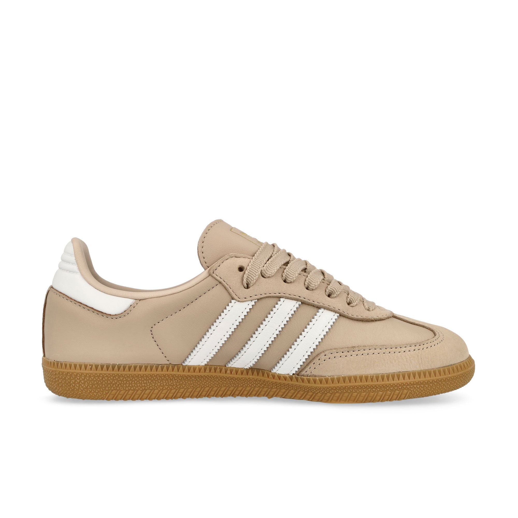 adidas Samba OG W Wonder Taupe / Footwear White / Gold Metallic Low Top Sneakers Silhouette | Overkill