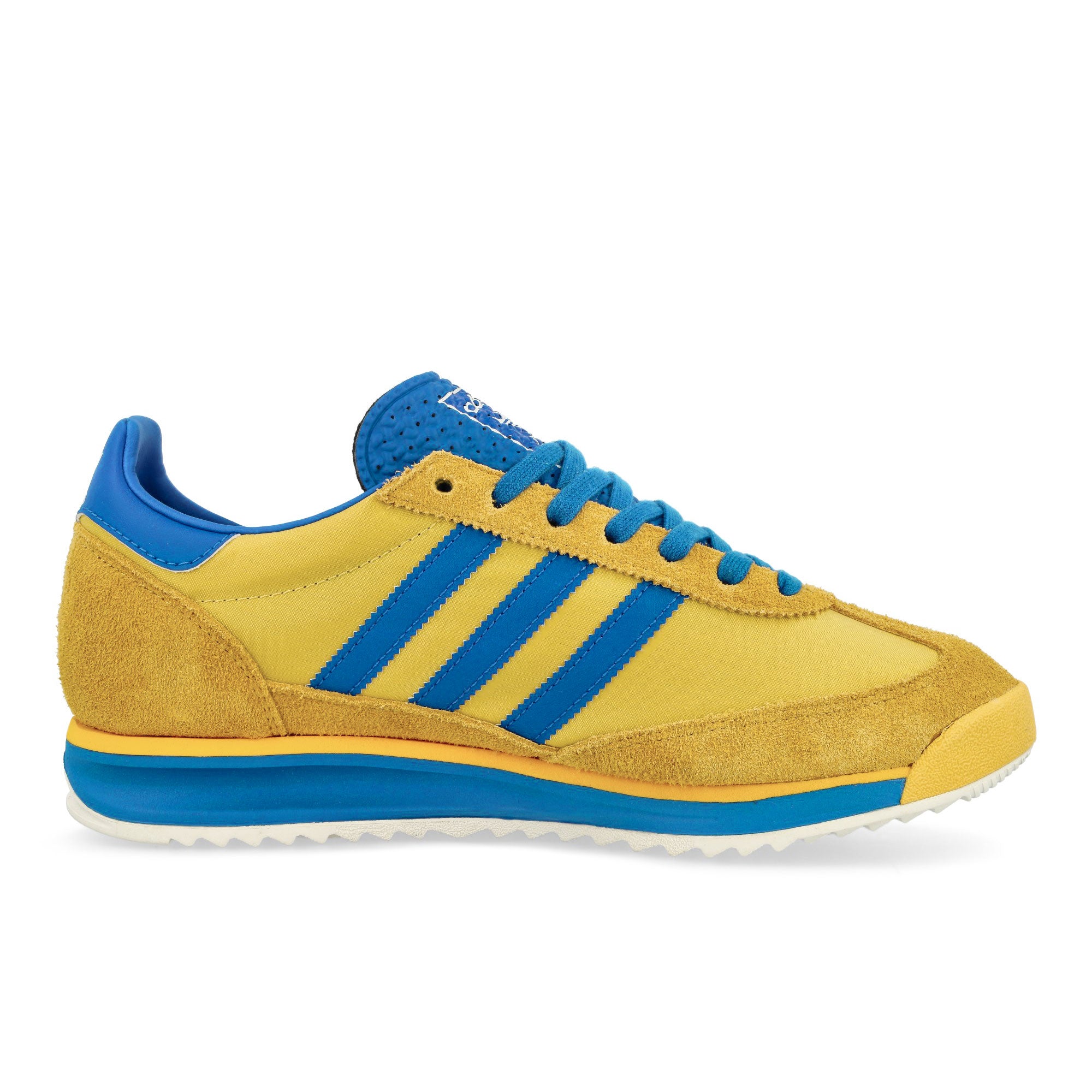 adidas SL 72 RS Utility Yellow / Blue Royal / Chalk White Low Top Sneakers Silhouette | Overkill
