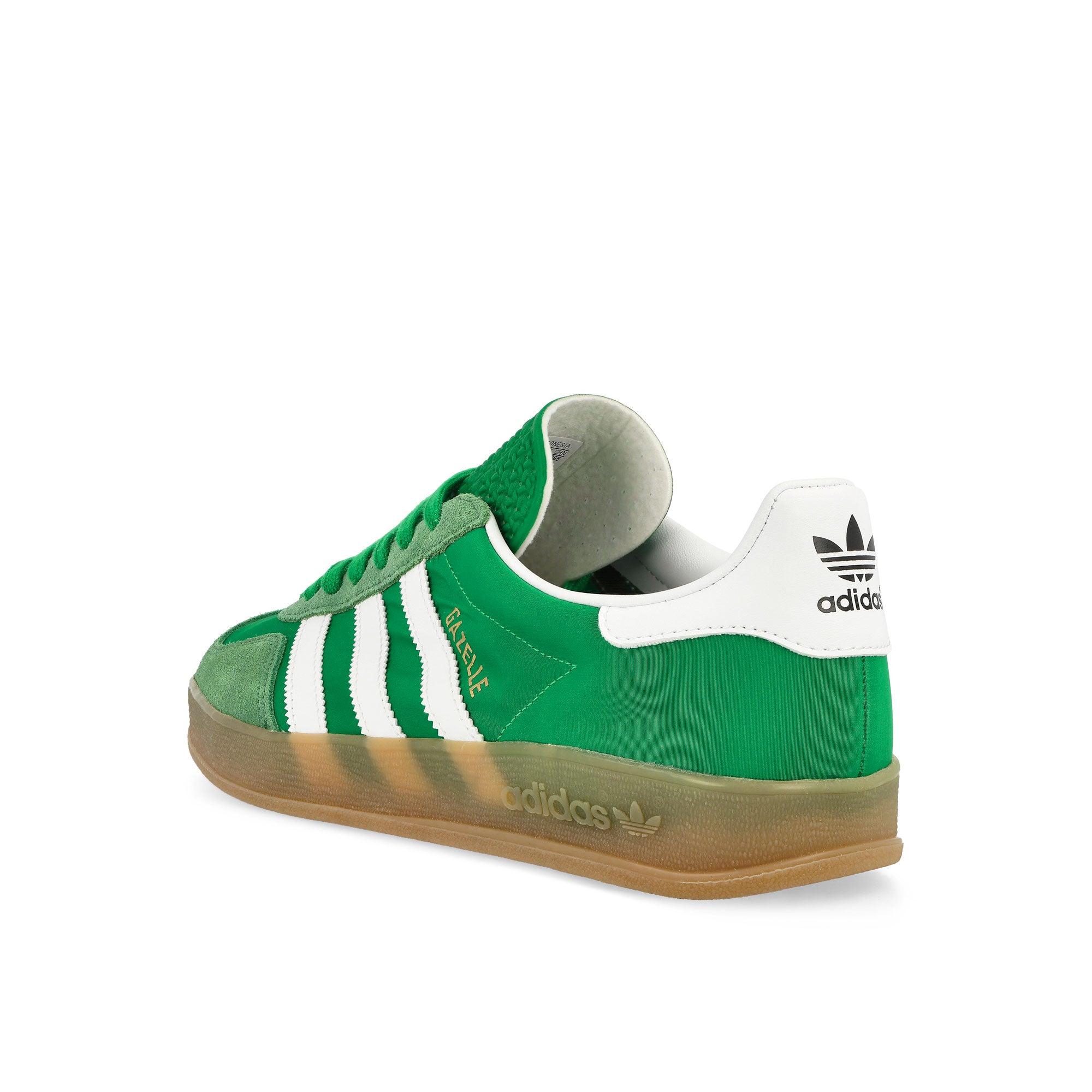 adidas Gazelle Indoor Green / Footwear / Haze Green Low Top Sneakers Material | Overkill