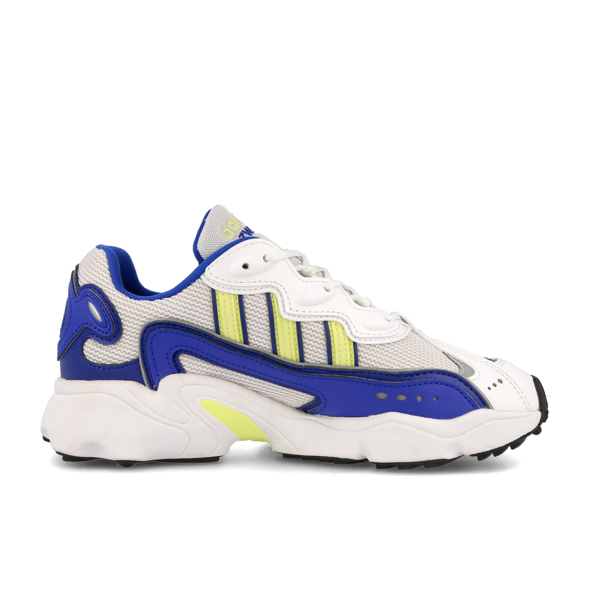 adidas Ozweego OG W Footwear White-Pulse Yellow-Royal Blue Sneakers Silhouette | Overkill