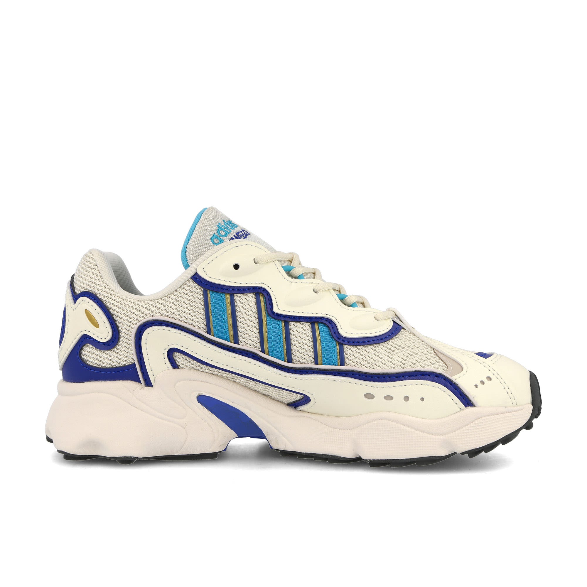 adidas Ozweego OG W Off White-Royal Blue-Lucid Cyan Sneakers Silhouette | Overkill