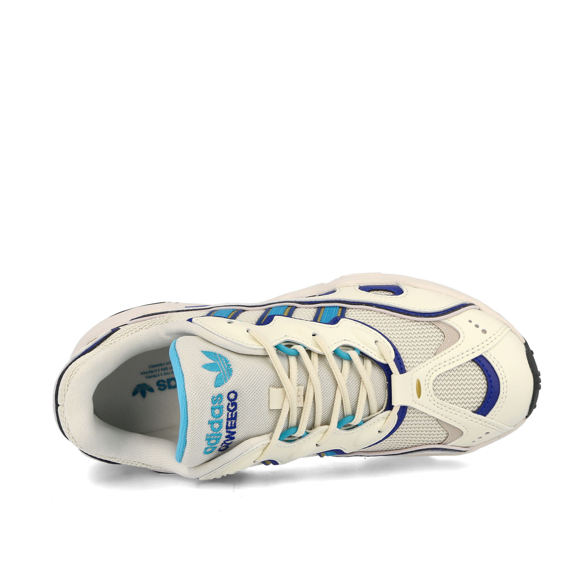 adidas Ozweego OG W Off White-Royal Blue-Lucid Cyan Sneakers Detailfoto | Overkill