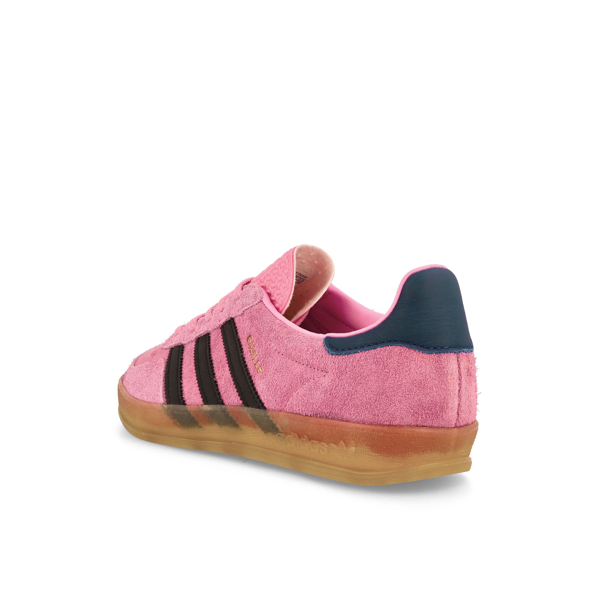adidas Gazelle Indoor W Bliss Pink / Core Black / Chalk Purple Low Top Sneakers Material | Overkill