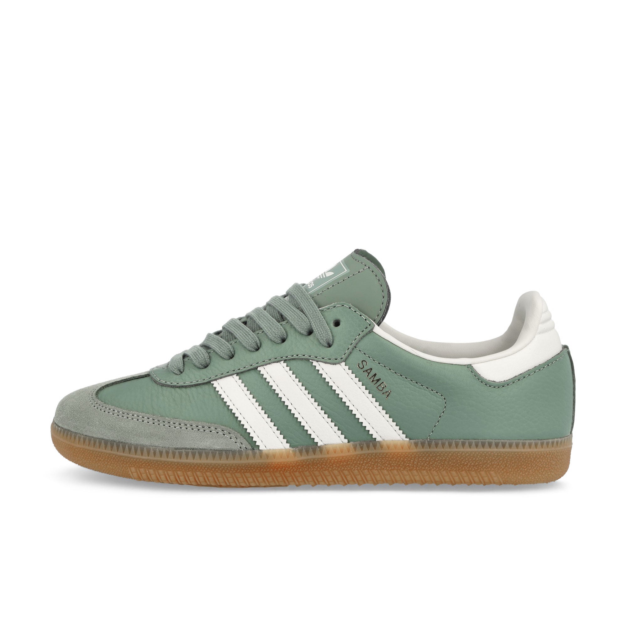 adidas Samba OG W Green / Chalk White / Gum Low Top Sneakers IE7011 | Overkill