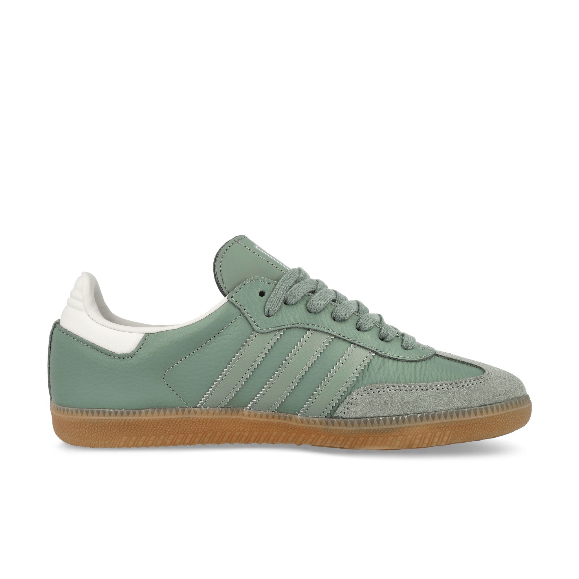 adidas Samba OG W Green / Chalk White / Gum Low Top Sneakers Silhouette | Overkill