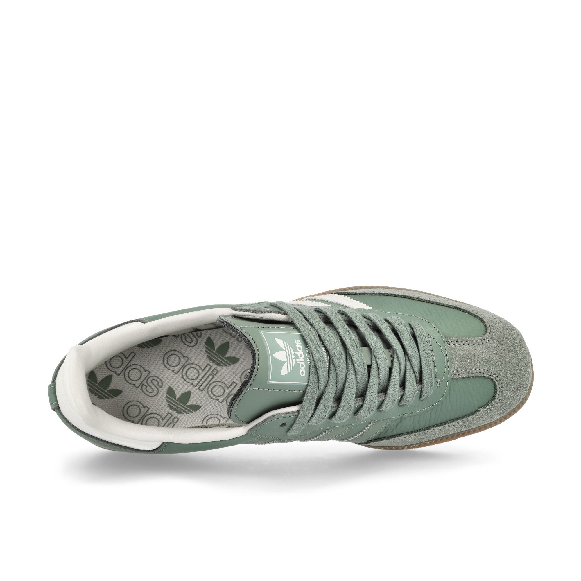 adidas Samba OG W Green / Chalk White / Gum Low Top Sneakers Detailfoto | Overkill