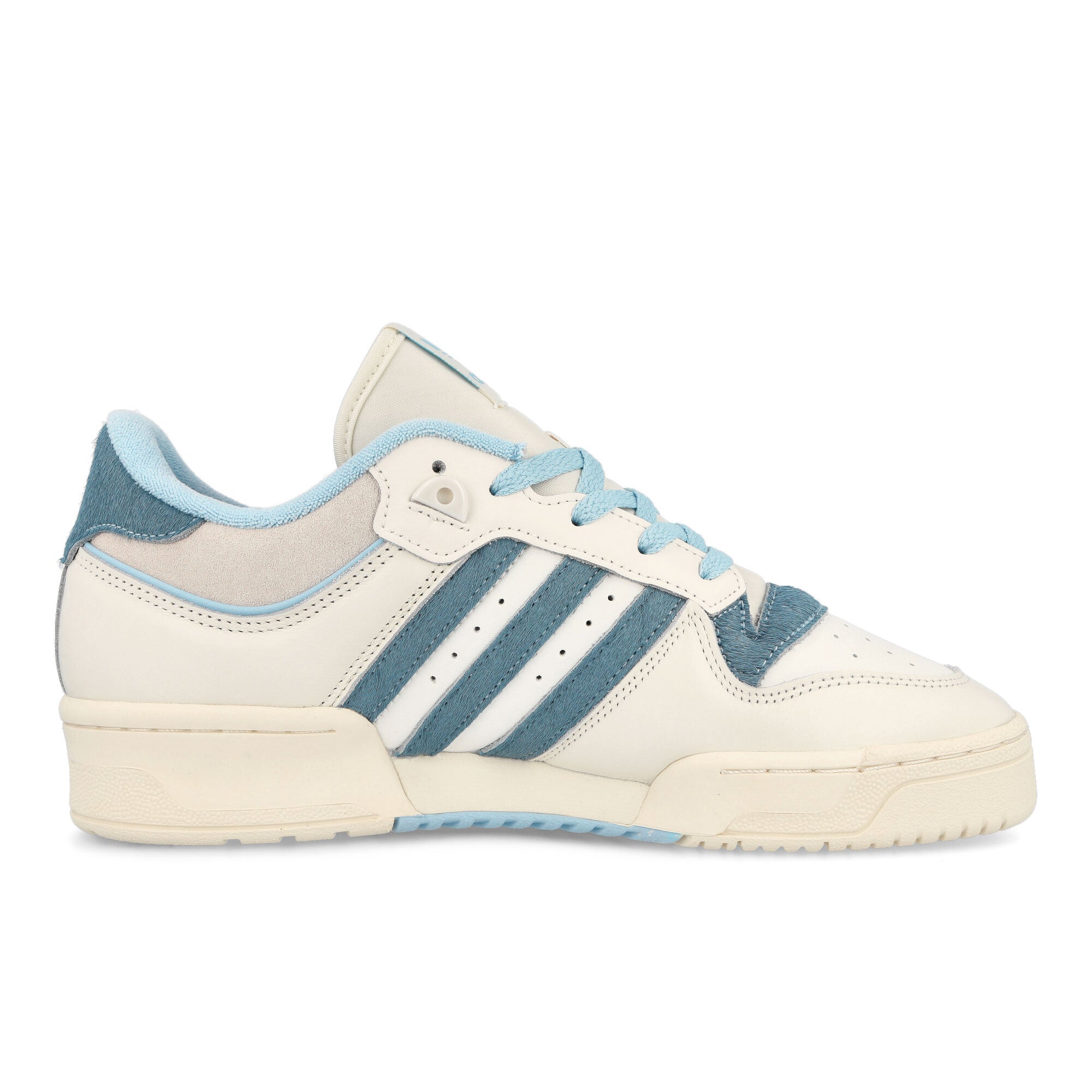 adidas Rivalry Low 86 Off White / Clear Sky / Orbit Grey Sneakers Silhouette | Overkill