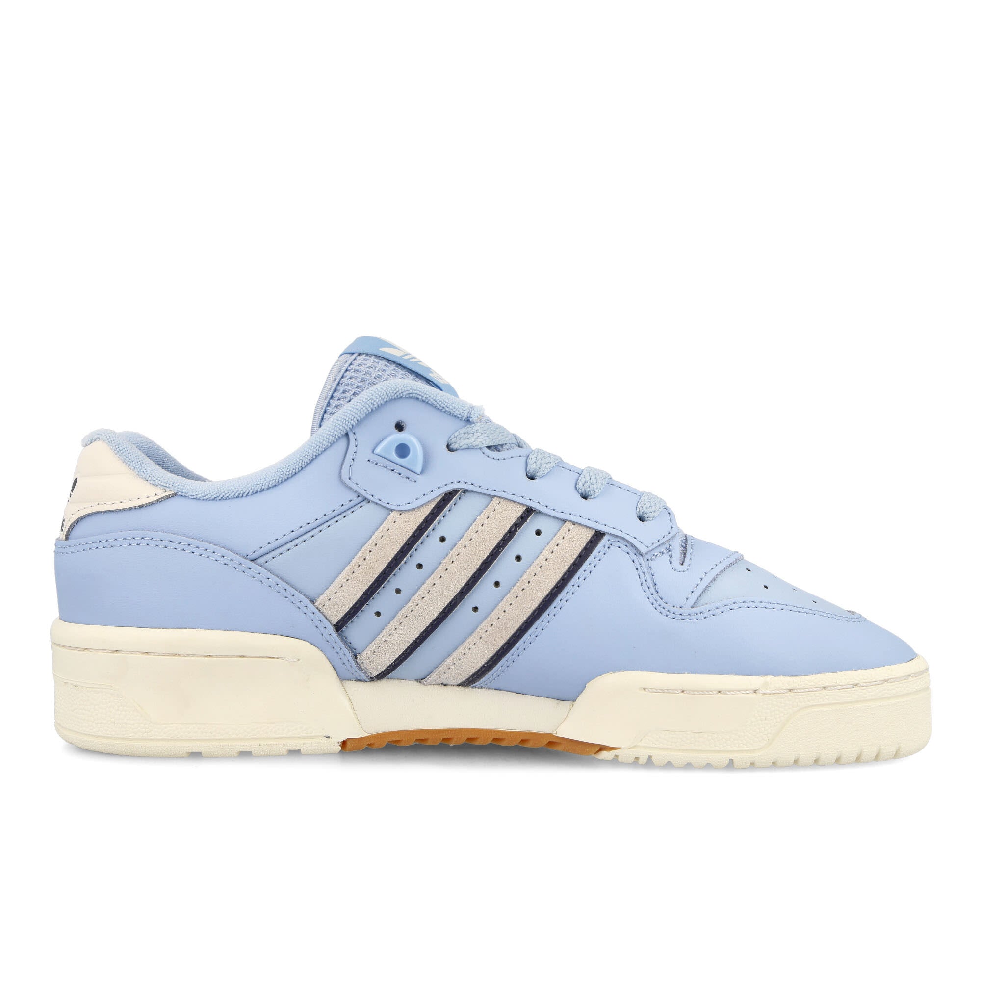adidas Rivalry Low Clear Sky-Cloud White-Shadow Navy Sneakers Silhouette | Overkill